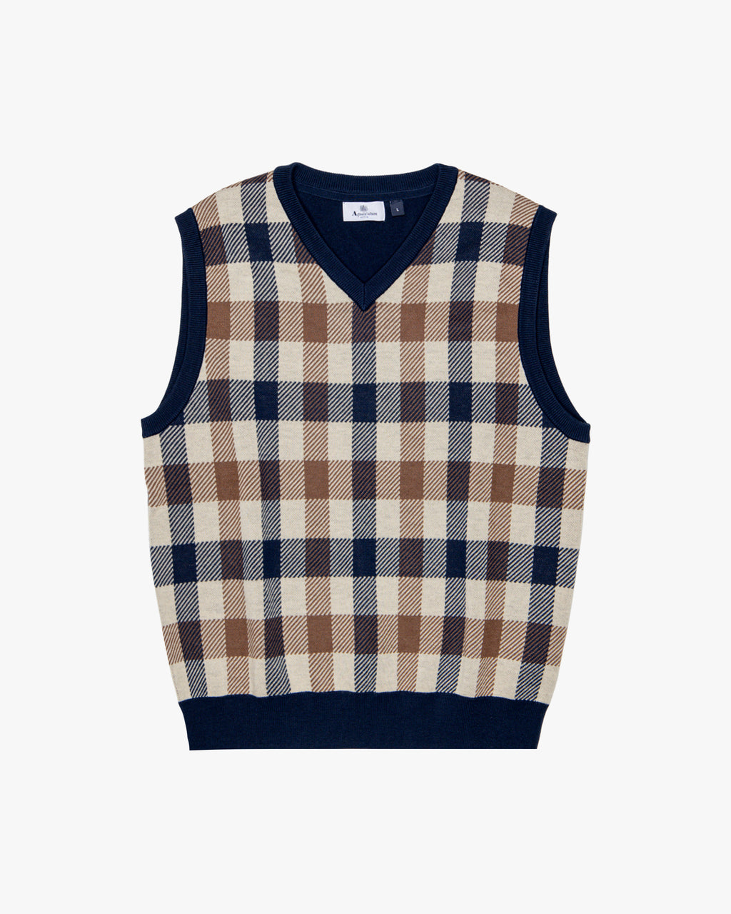 Knitted vest Aquascutum Active ACTIVE CLUB CHECK VEST
