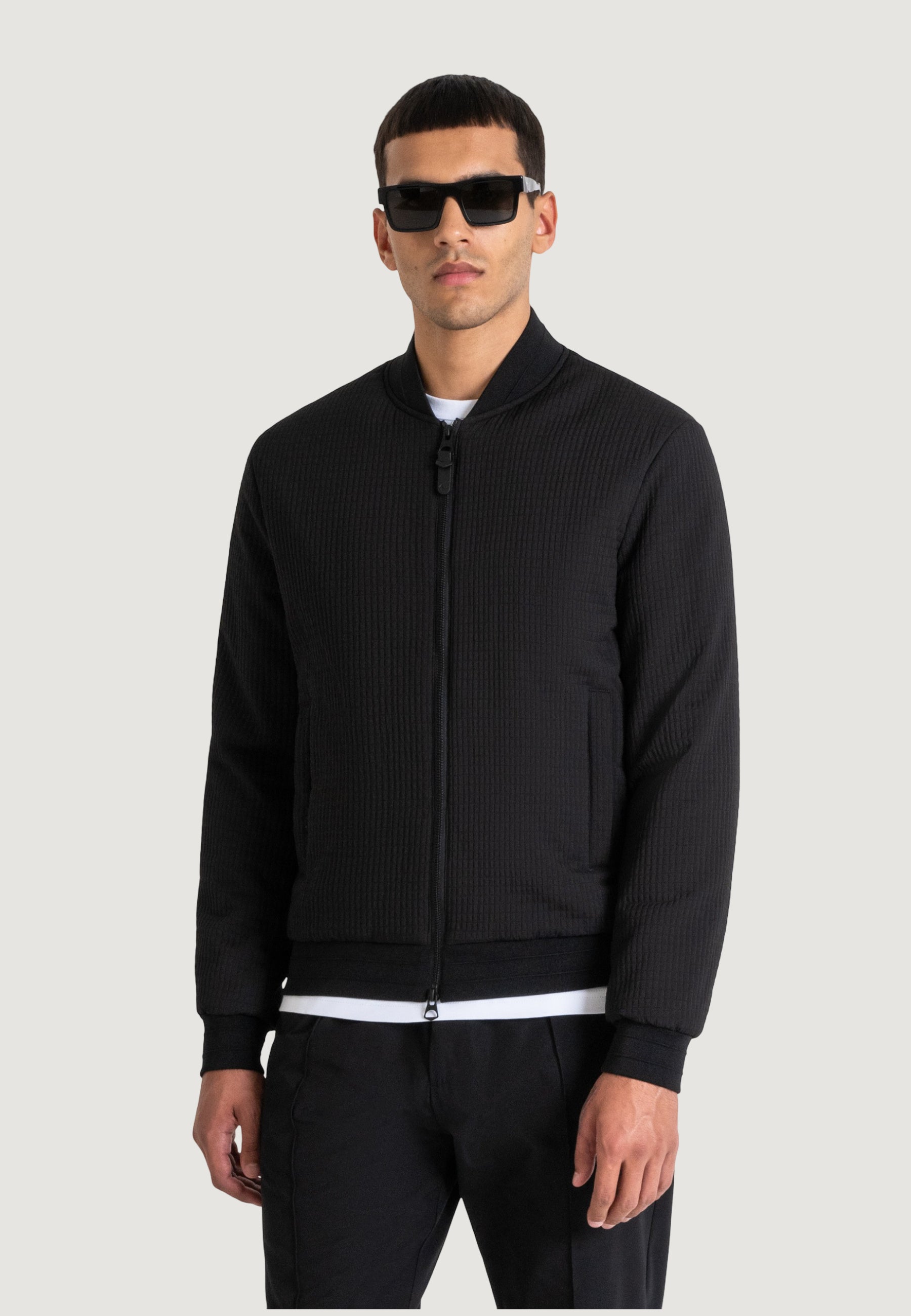 Jacket Antony Morato BOMBER REGULAR FIT WITH SILICONE PATCH