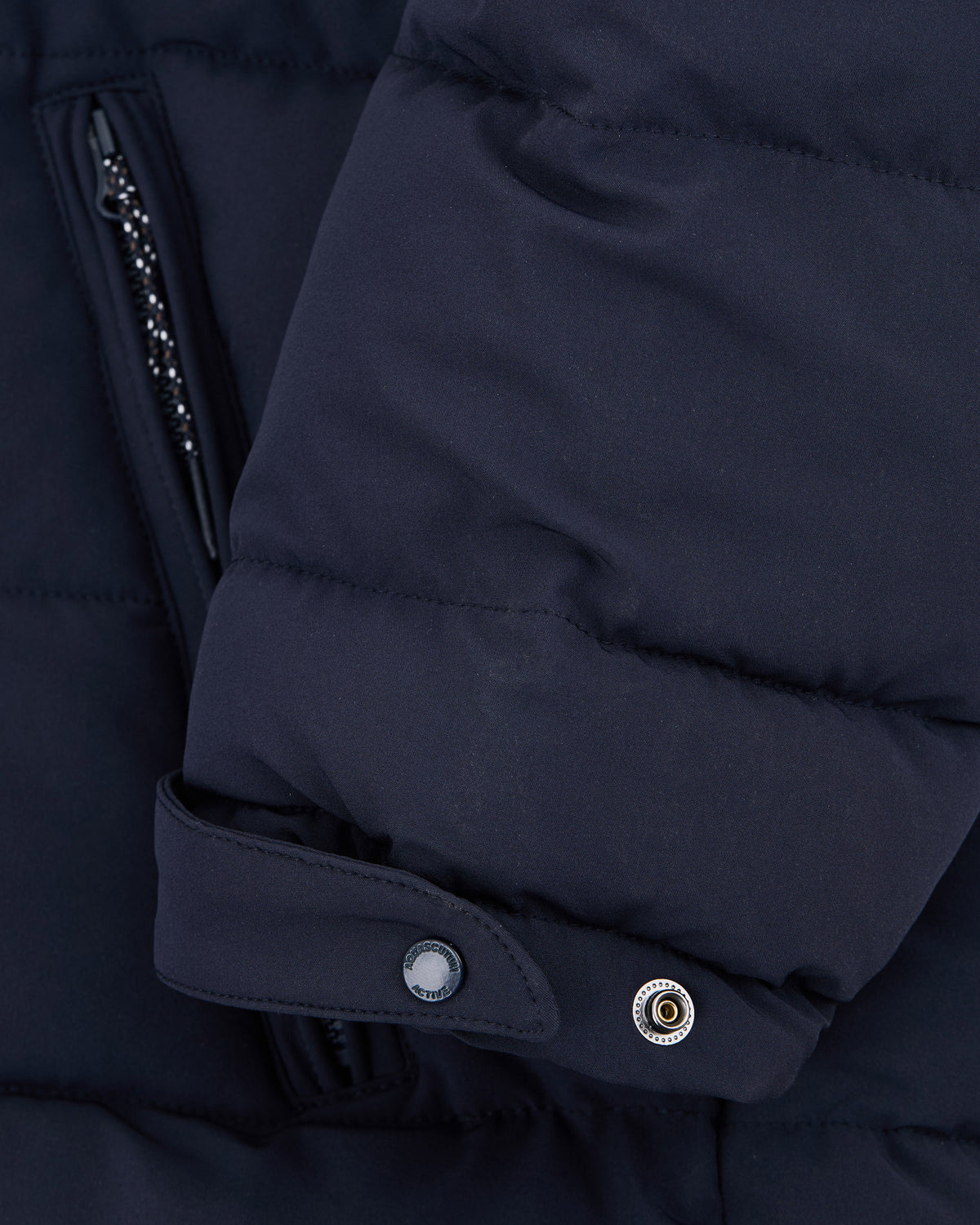 Jacket Aquascutum Active FLEX-N HOODED PUFFER