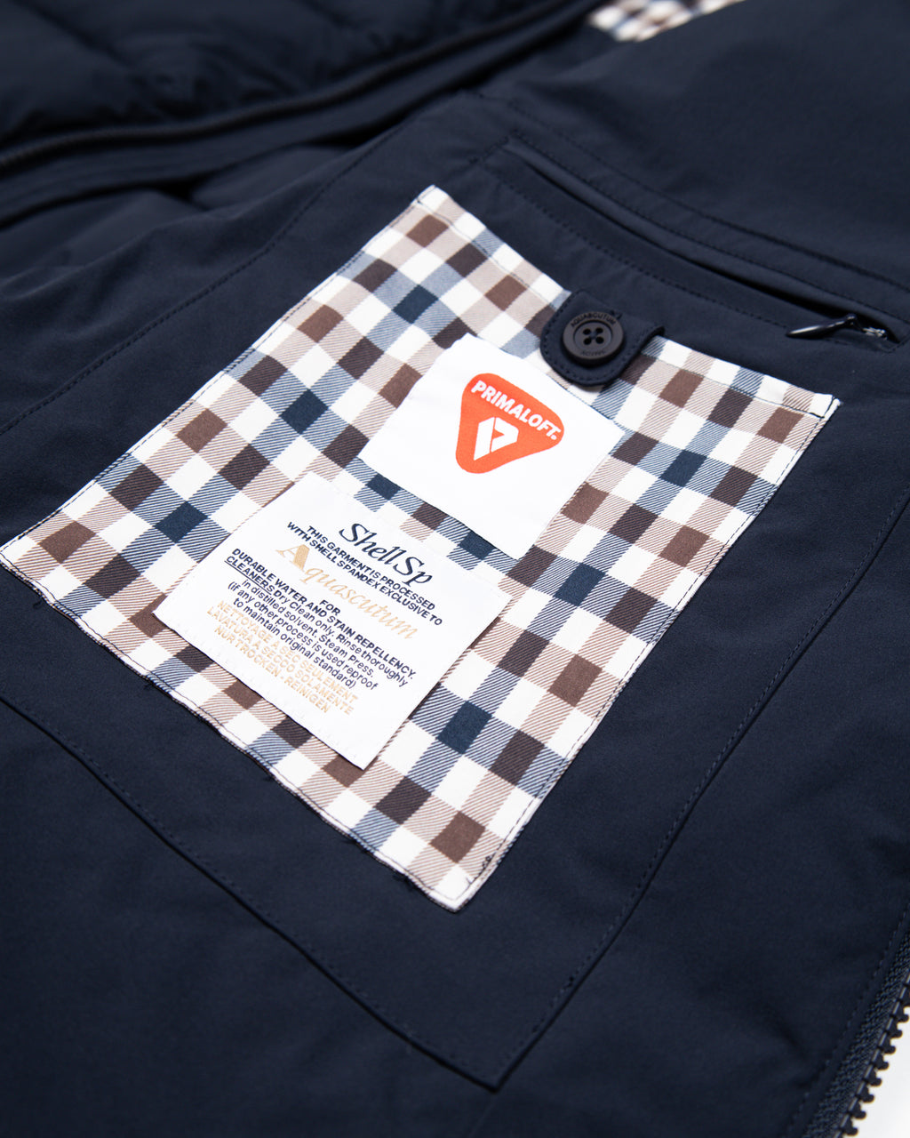 Jacket Aquascutum Active SP HOODED PUFFER