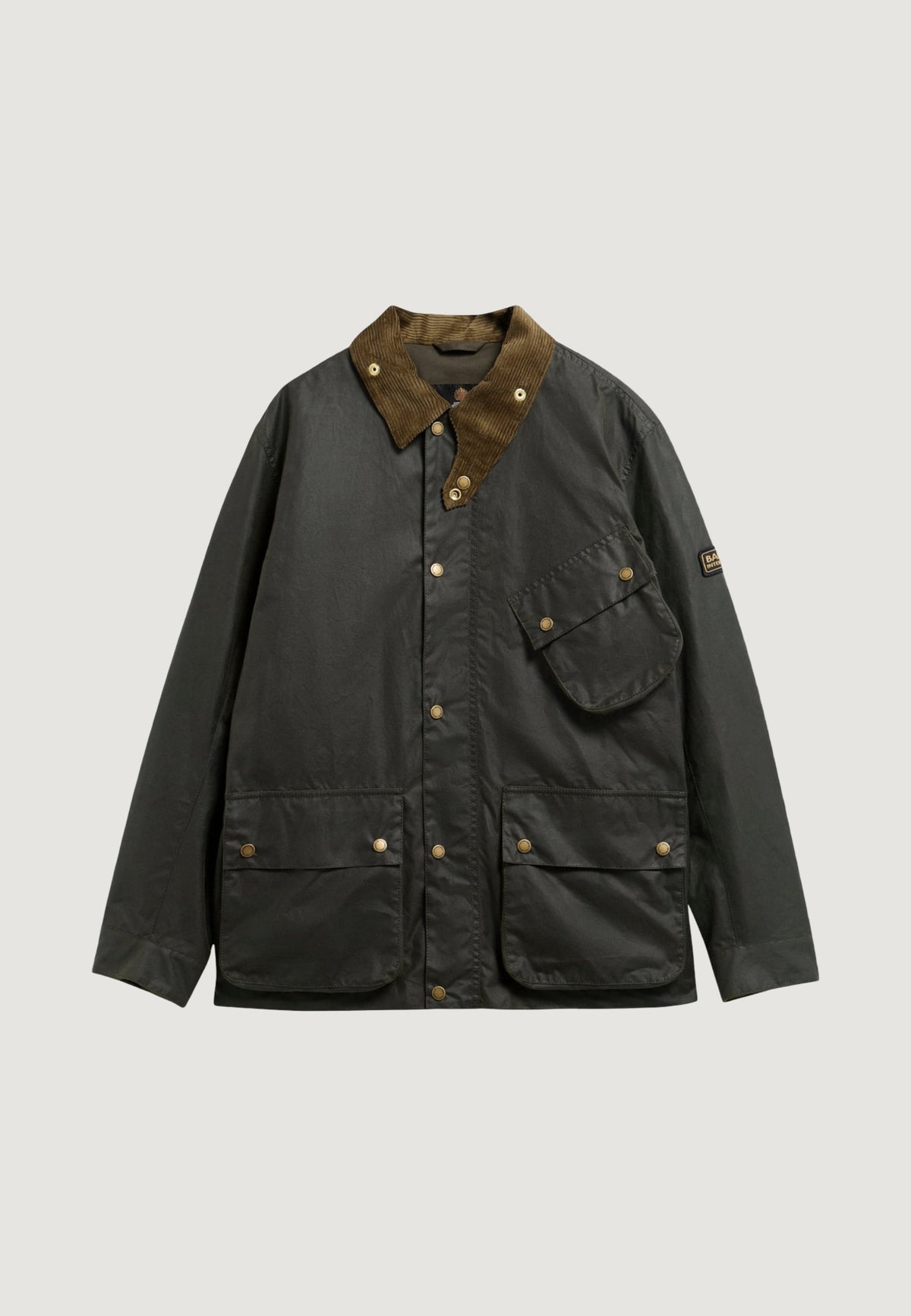 Giubbotto Barbour international BRAKE LINE WAX JACKET