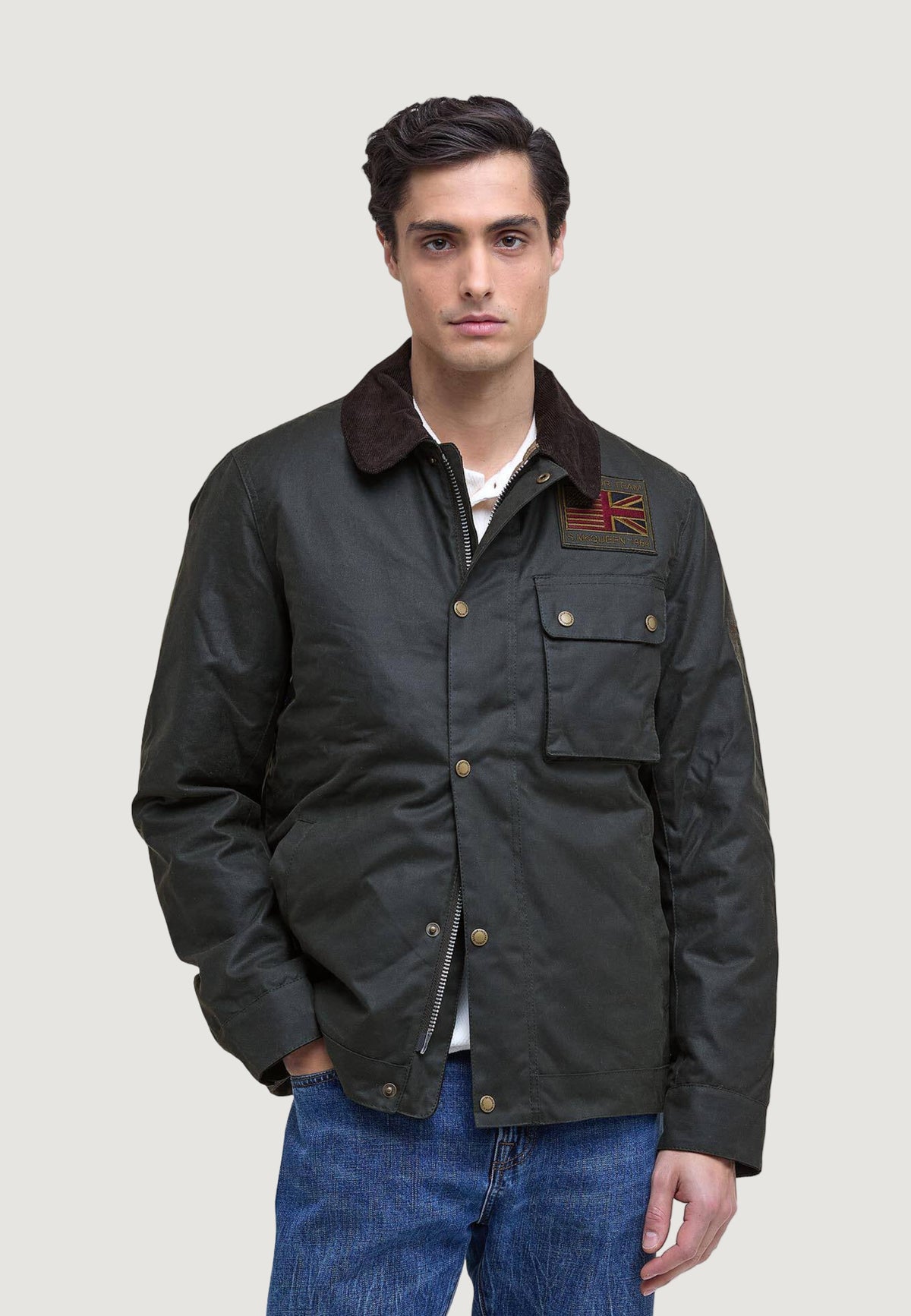 Giubbotto Barbour international WORKERS WAX