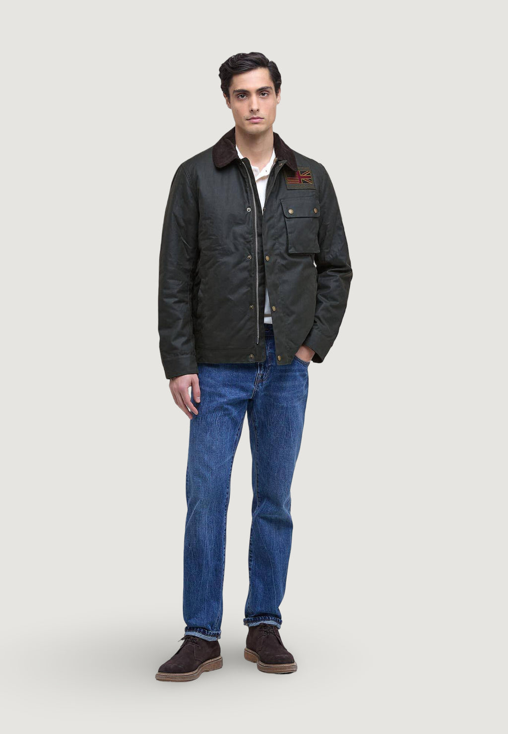 Giubbotto Barbour international WORKERS WAX