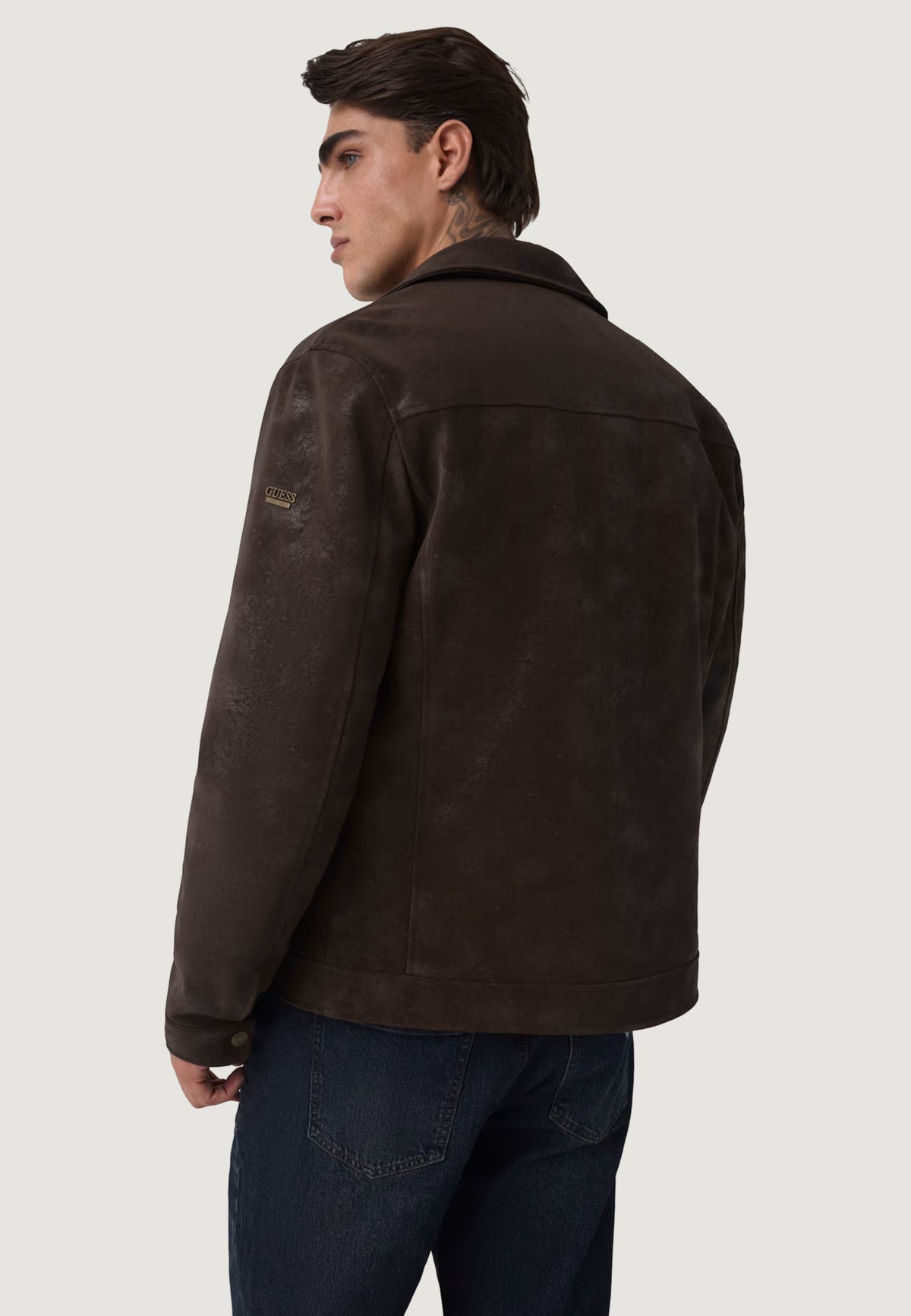 Jacket Guess PU LEATHER MONOGRAM