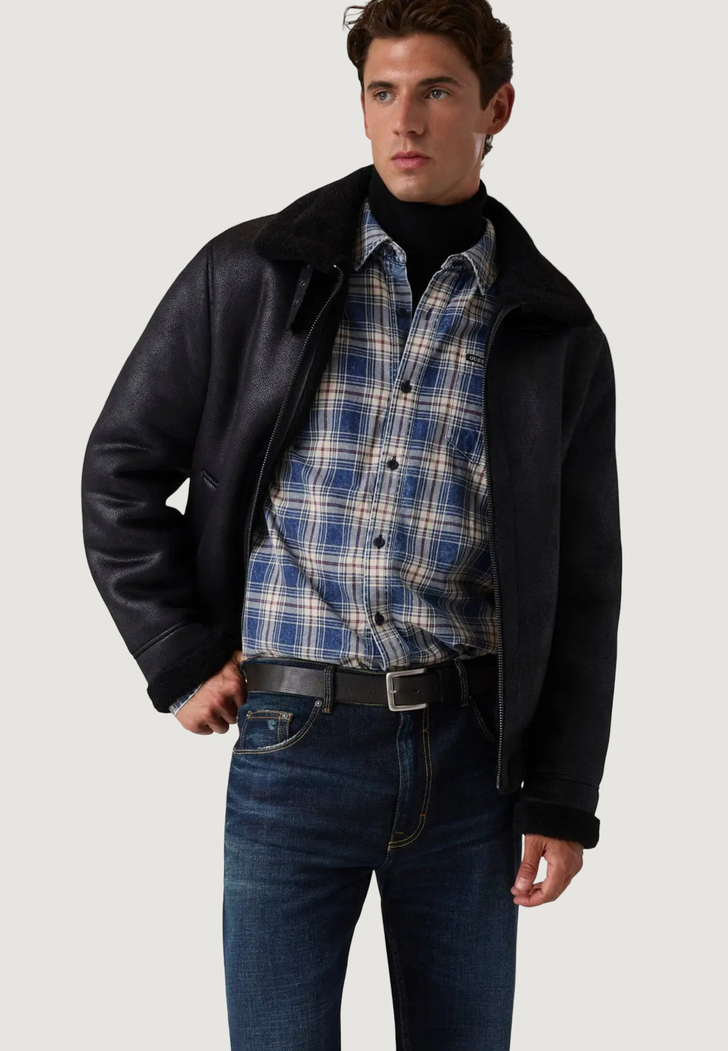 Giubbotto Guess SHEARLING JACKET