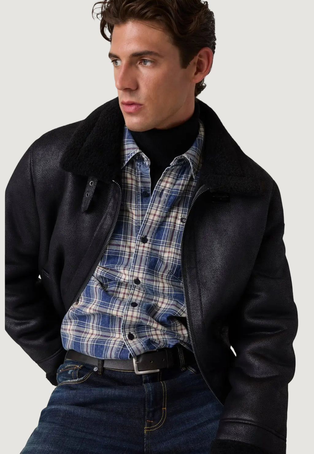Giubbotto Guess SHEARLING JACKET