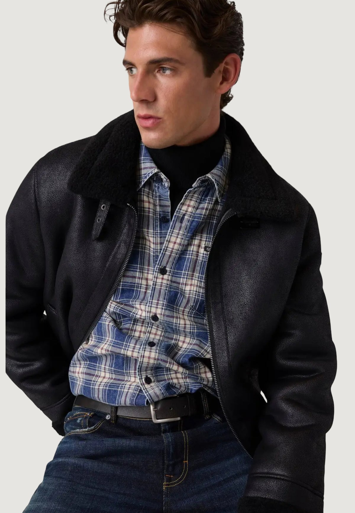 Giubbotto Guess SHEARLING JACKET