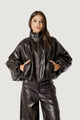 Giubbotto I am PAMELA FAUX LEATHER BOMBER