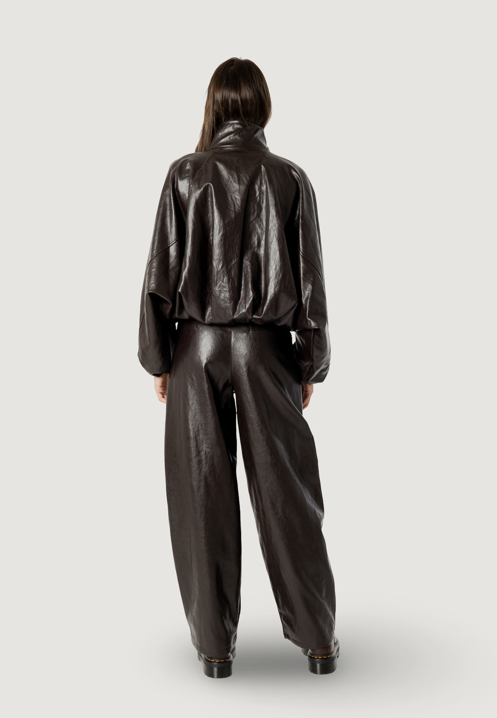 Giubbotto I am PAMELA FAUX LEATHER BOMBER