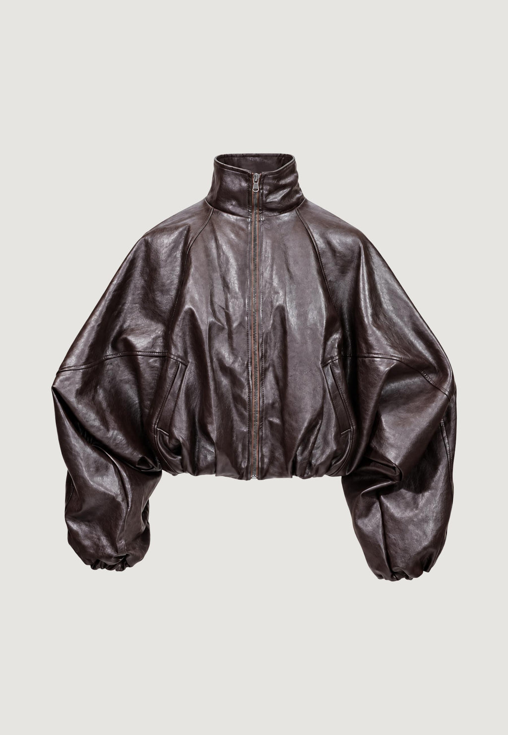 Giubbotto I am PAMELA FAUX LEATHER BOMBER