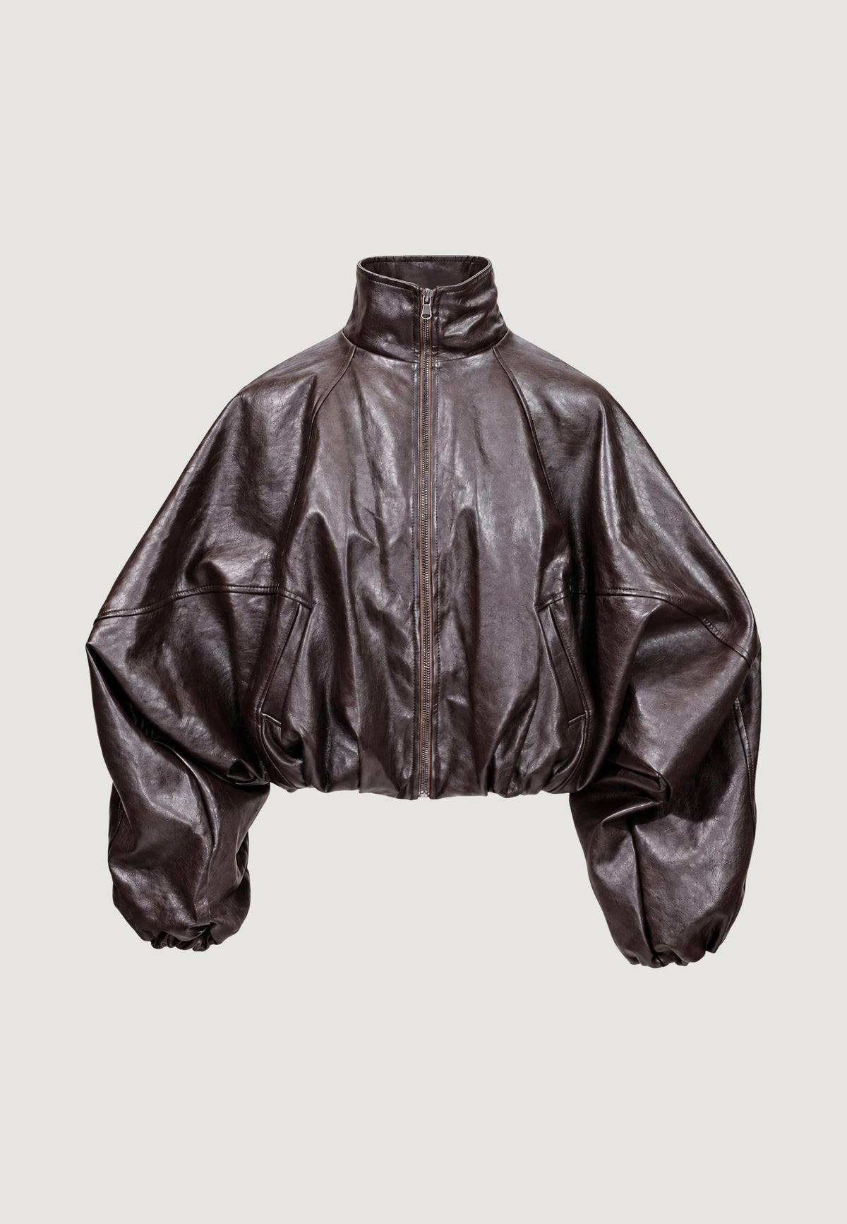 Giubbotto I am PAMELA FAUX LEATHER BOMBER