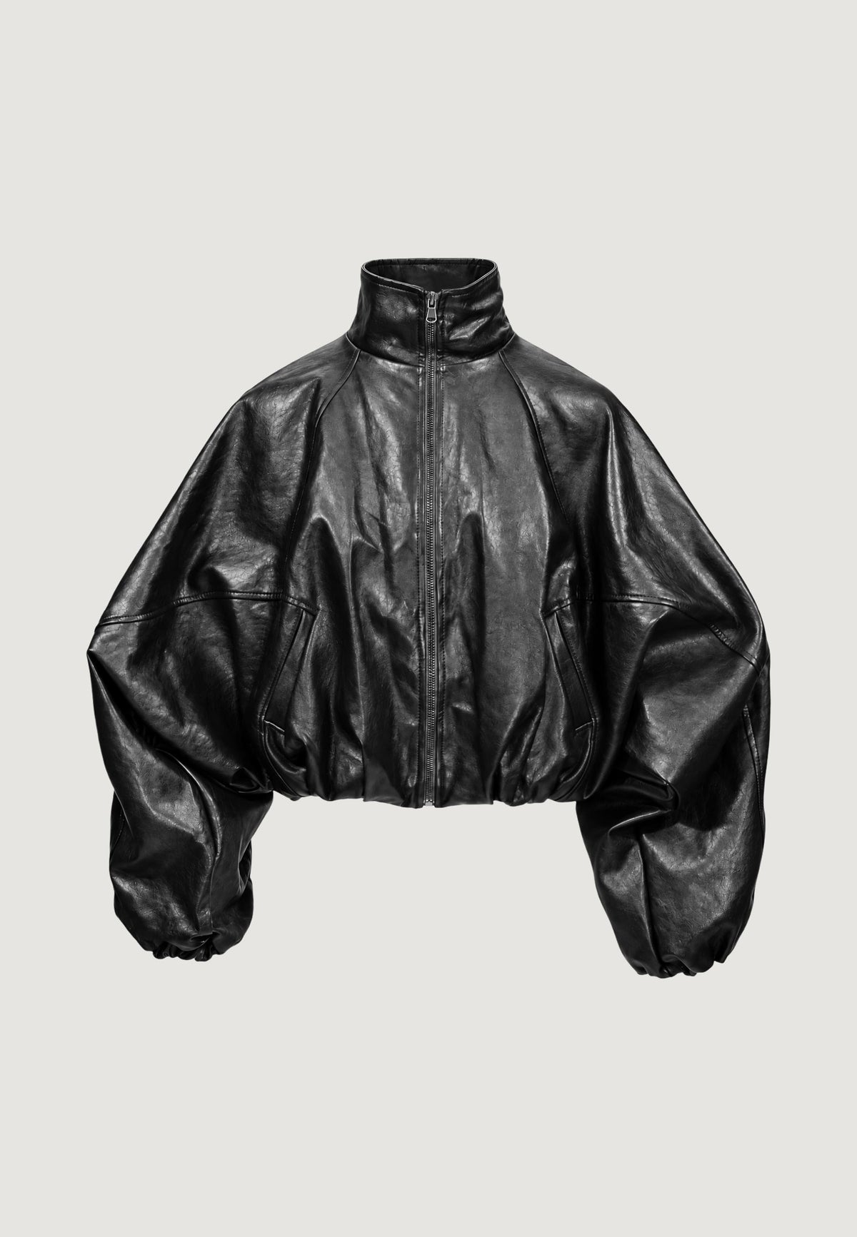 Giubbotto I am PAMELA FAUX LEATHER BOMBER