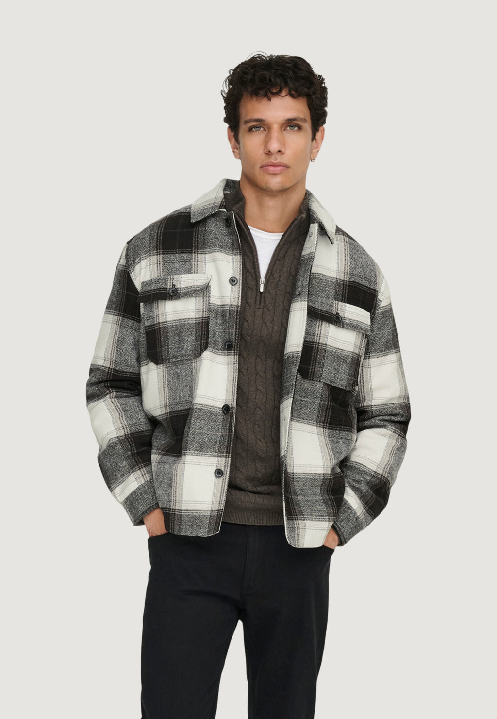 Jacket Only & Sons Onszack Overshirt Otw Noos