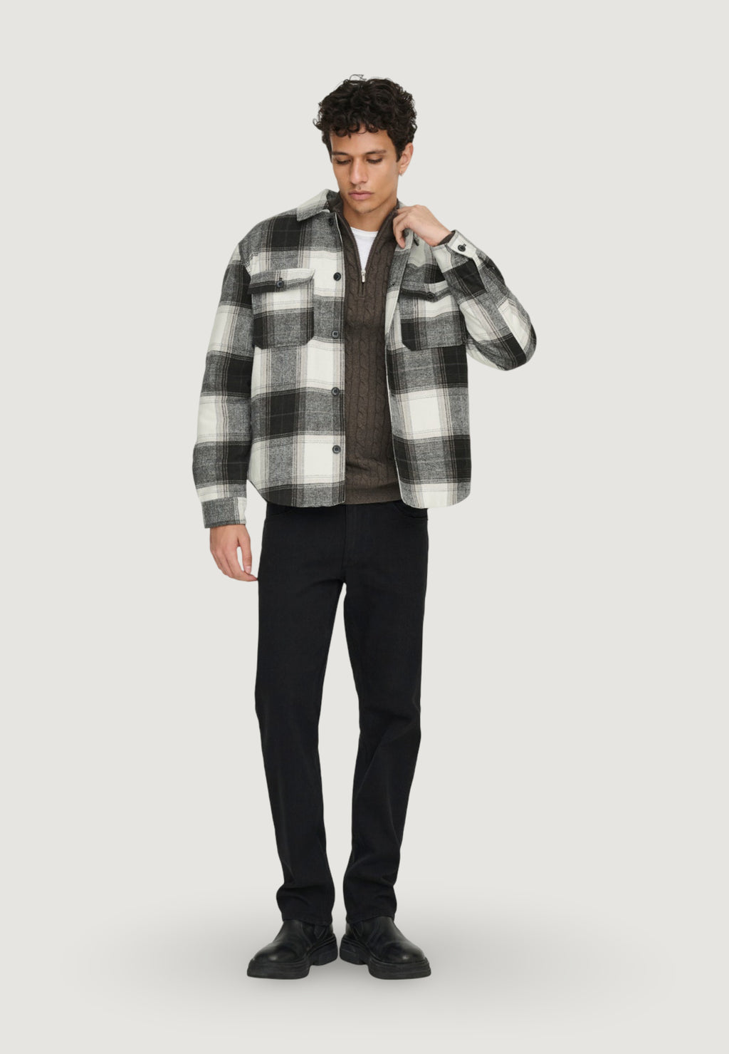 Jacket Only & Sons Onszack Overshirt Otw Noos