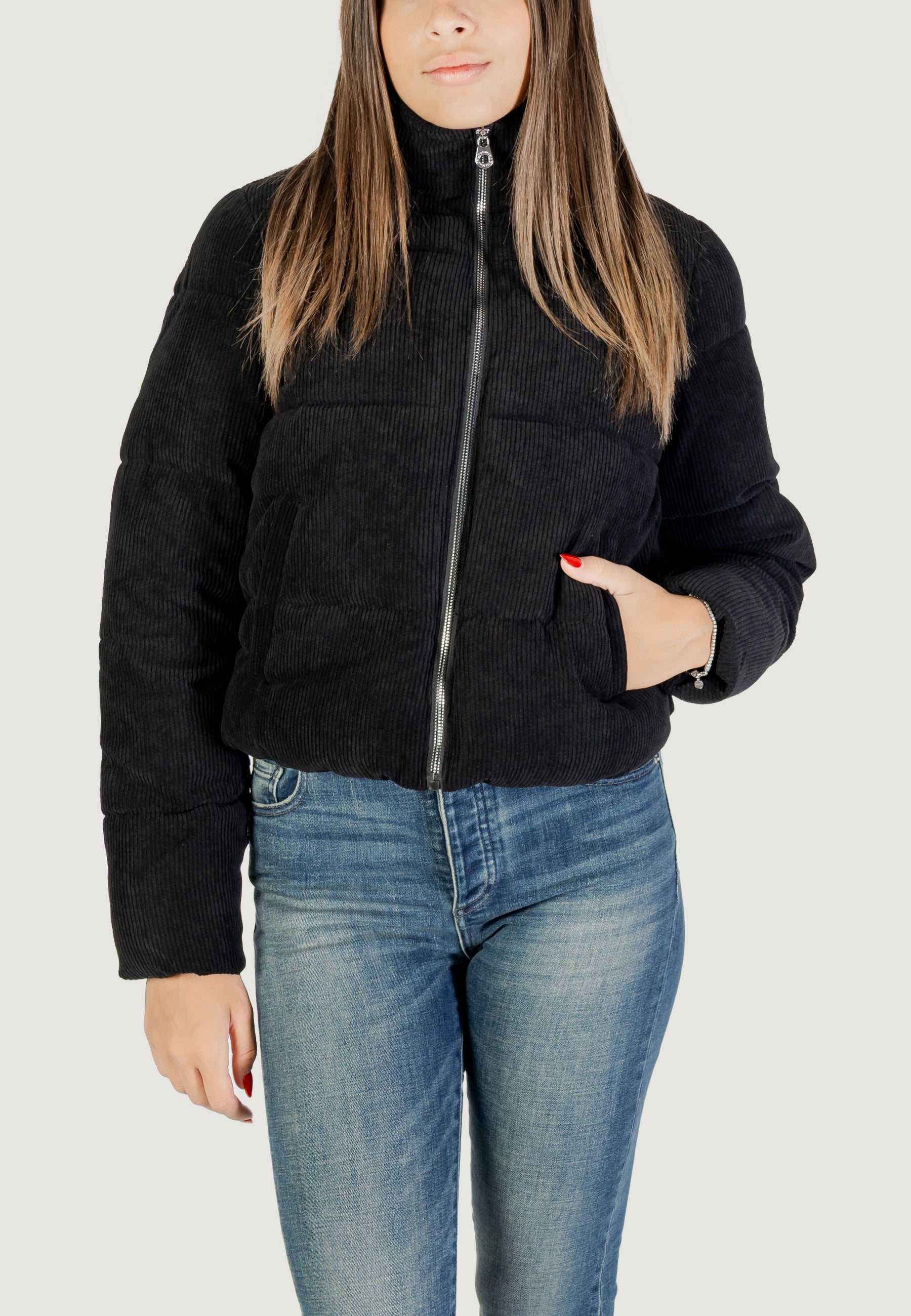 Giubbotto Only ONLNEWDOLLY CORDUROY PUFFER OTW NOOS