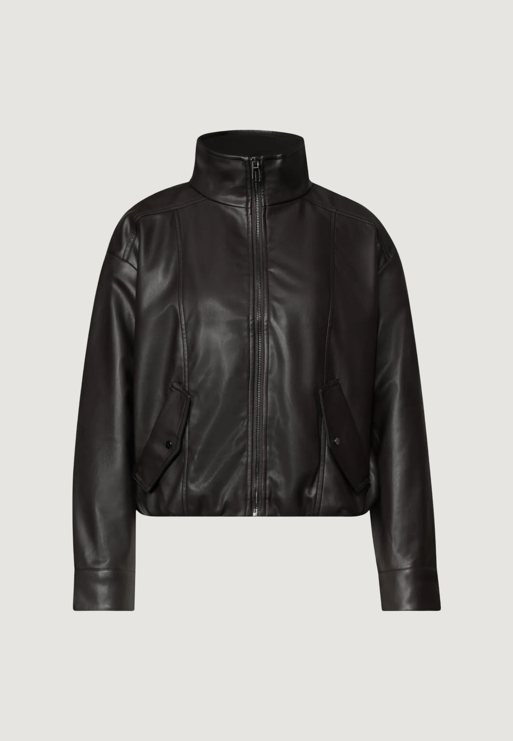 Jackets Street One PU Jkt w. Stand Up Collar