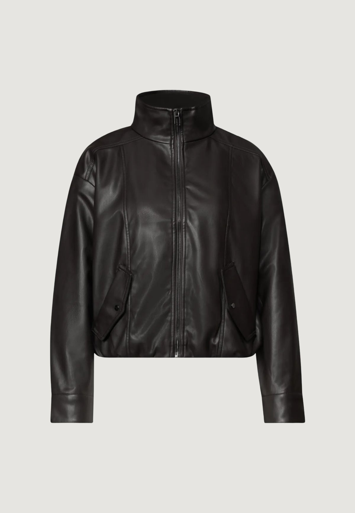 Jackets Street One PU Jkt w. Stand Up Collar