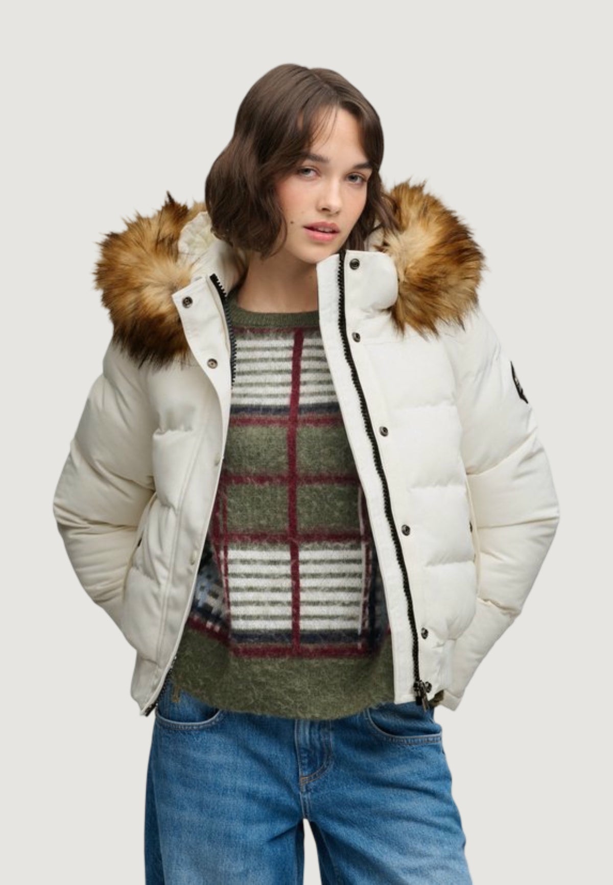 Jackets Superdry Everest Hooded Bomber Jkt