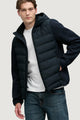 Jacket Superdry Hooded Storm Knit Hybrid Jkt