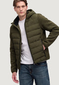Jacket Superdry Hooded Storm Knit Hybrid Jkt