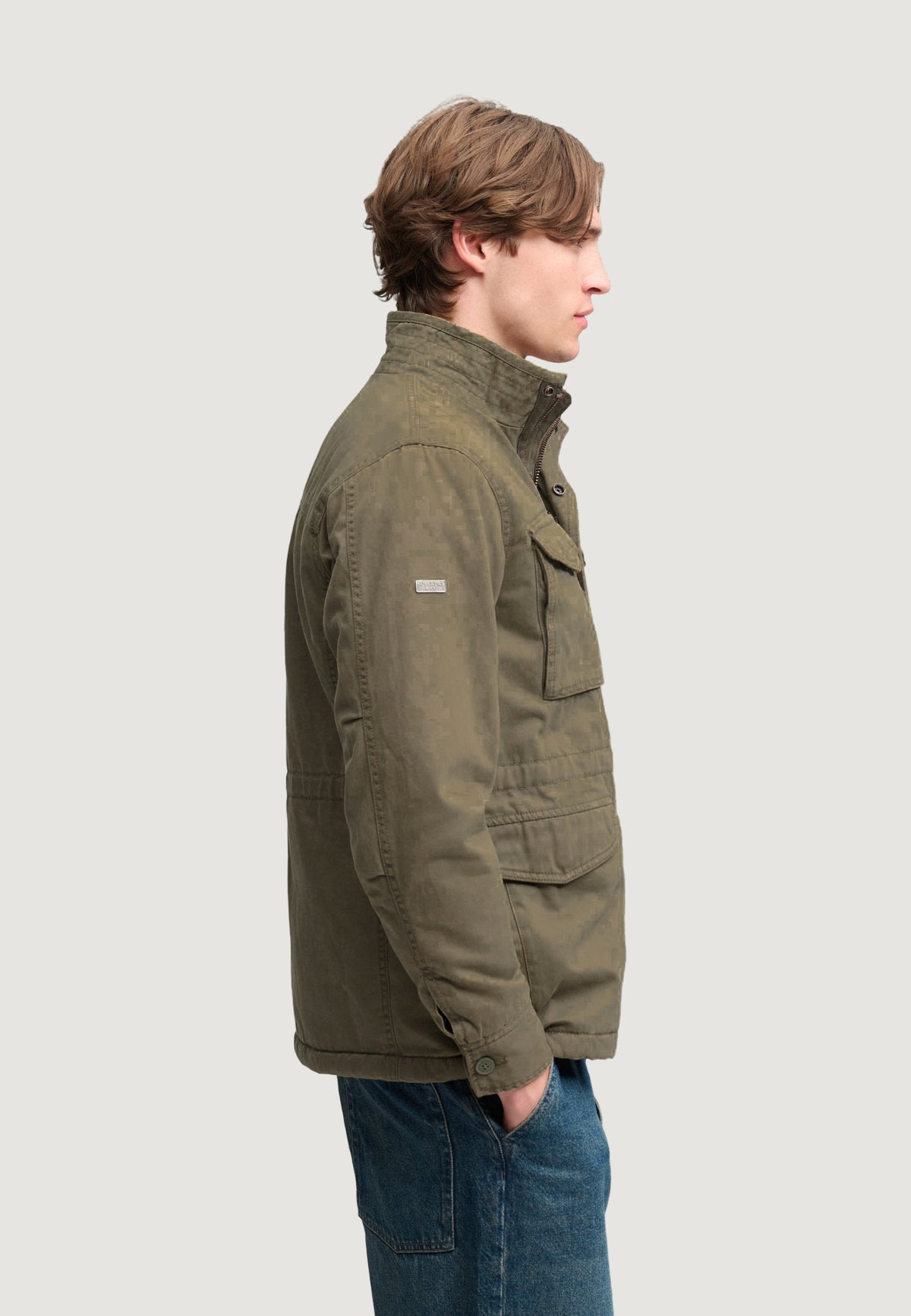Jacket Superdry Military Borg M65 Jkt