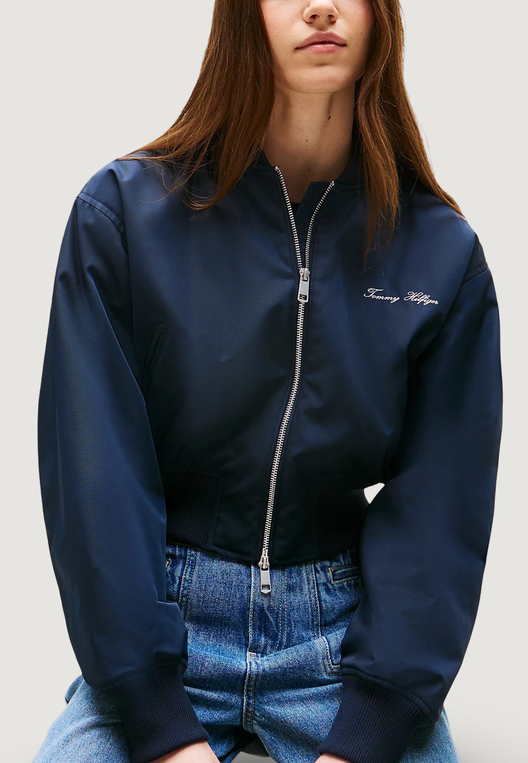 Giubbotto Tommy Hilfiger NYLON REG CROPPED BO