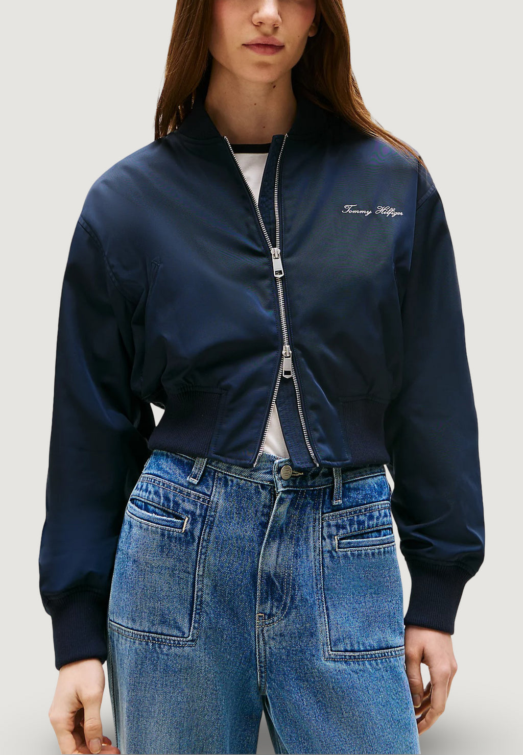 Giubbotto Tommy Hilfiger NYLON REG CROPPED BO