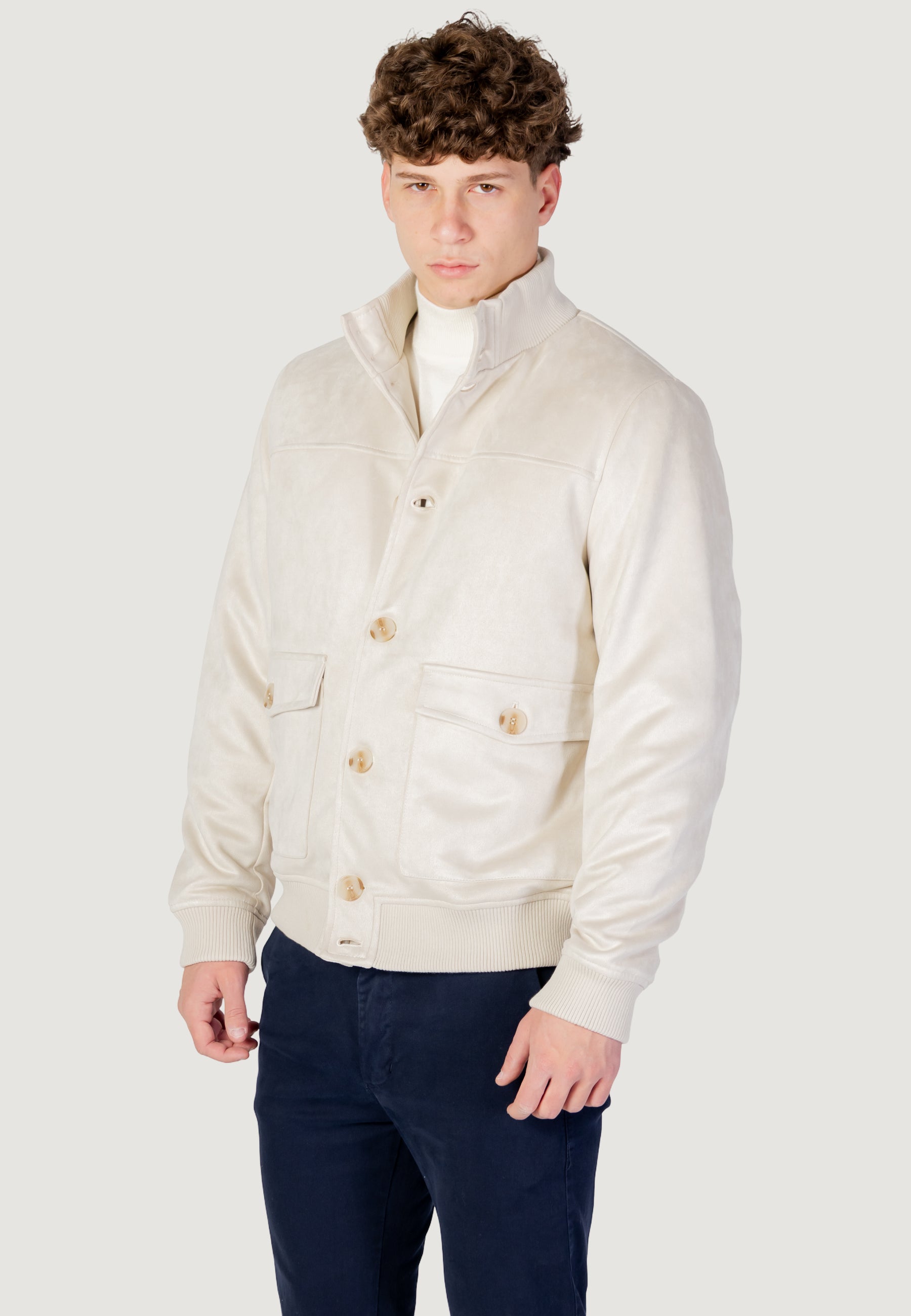 Jacket YOS GIUBBINO SUEDE