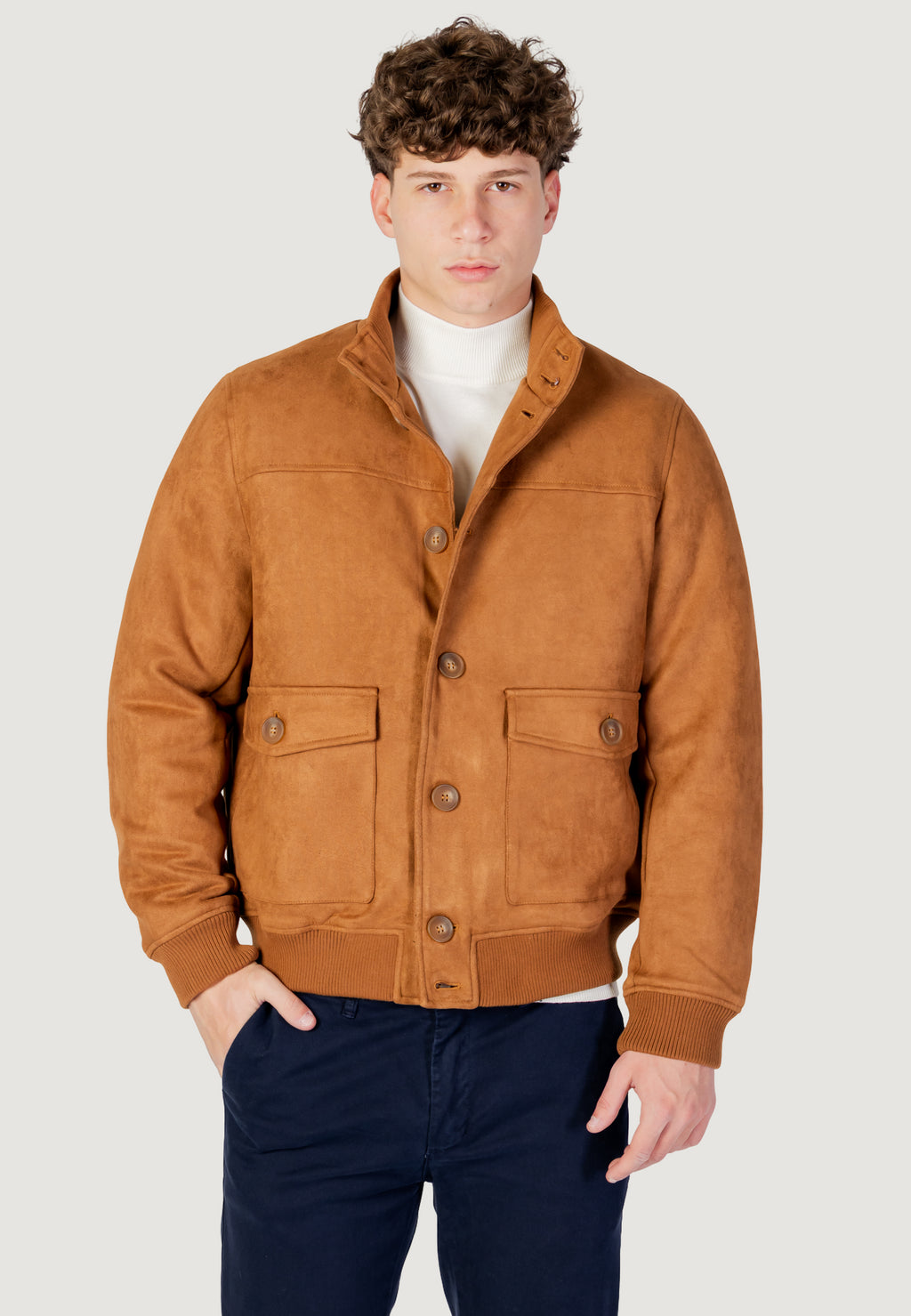 Jacket YOS GIUBBINO SUEDE