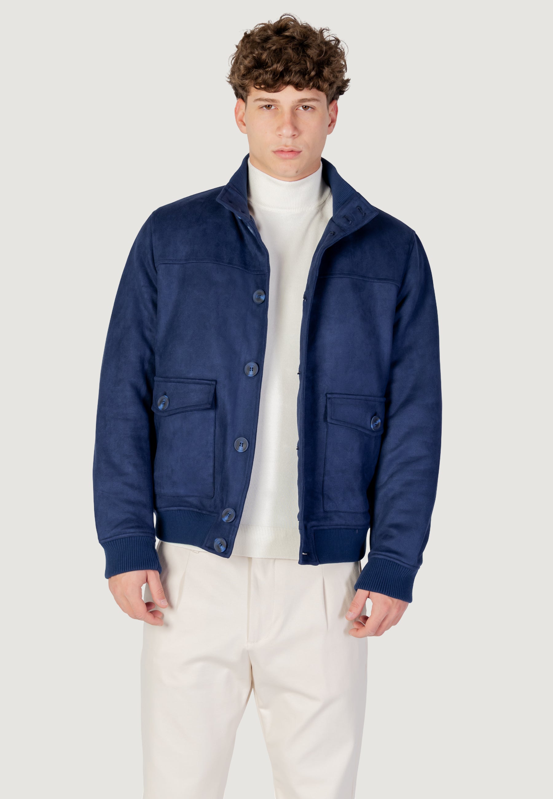 Jacket YOS GIUBBINO SUEDE