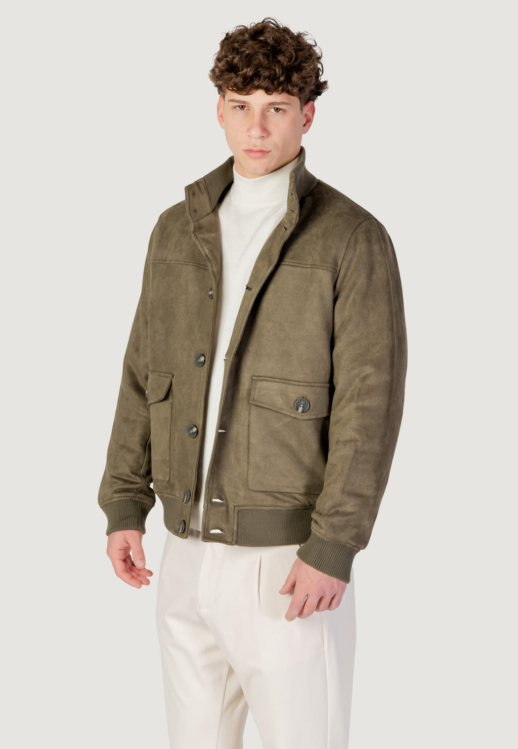 Jacket YOS GIUBBINO SUEDE