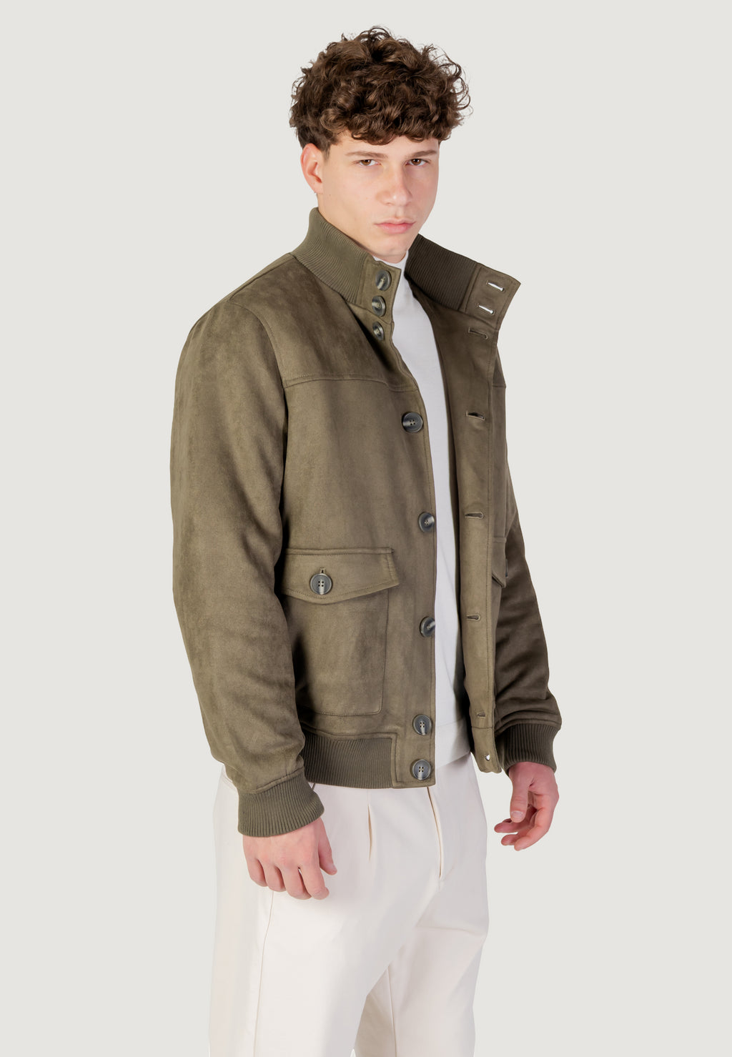Jacket YOS GIUBBINO SUEDE