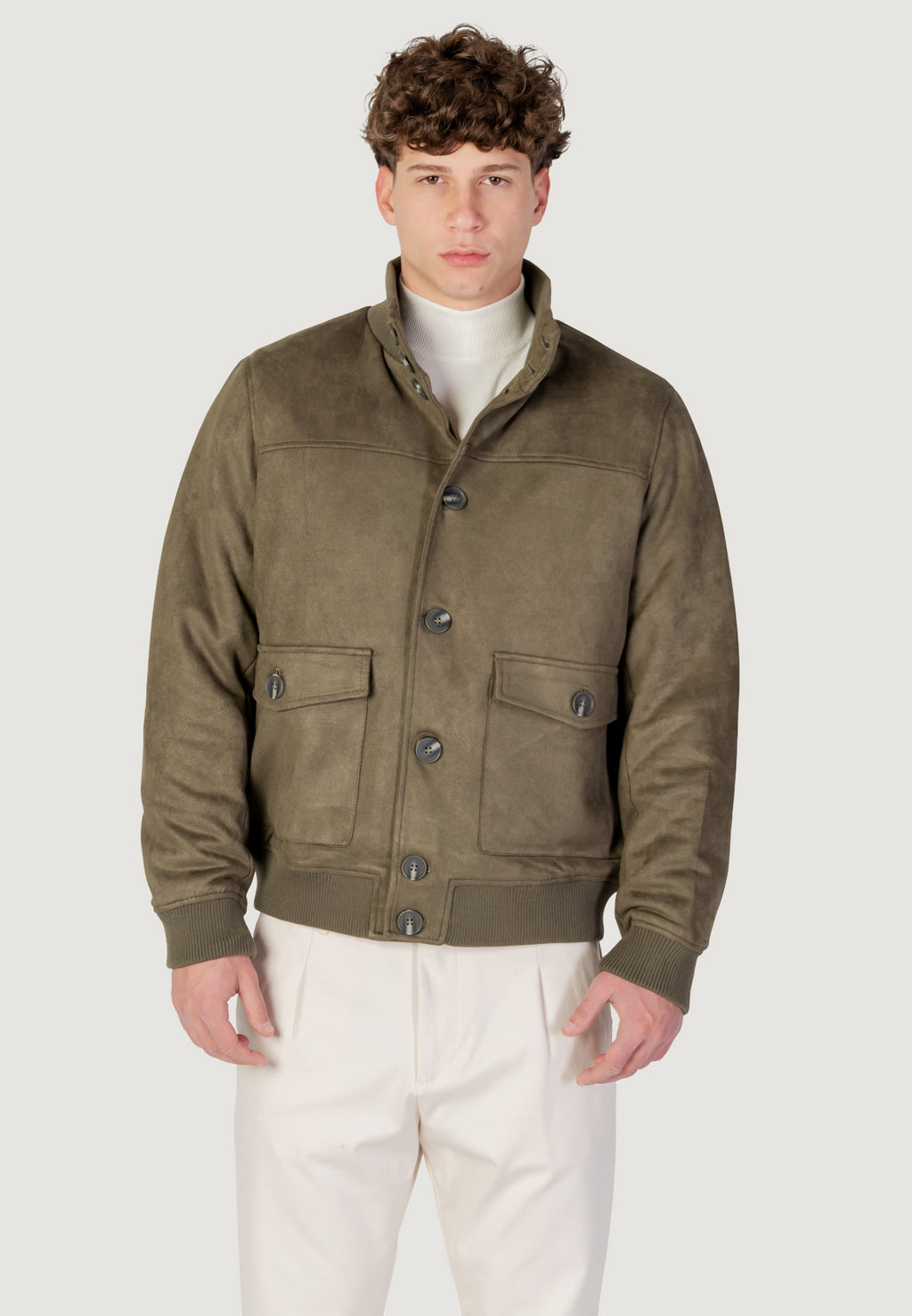 Jacket YOS GIUBBINO SUEDE