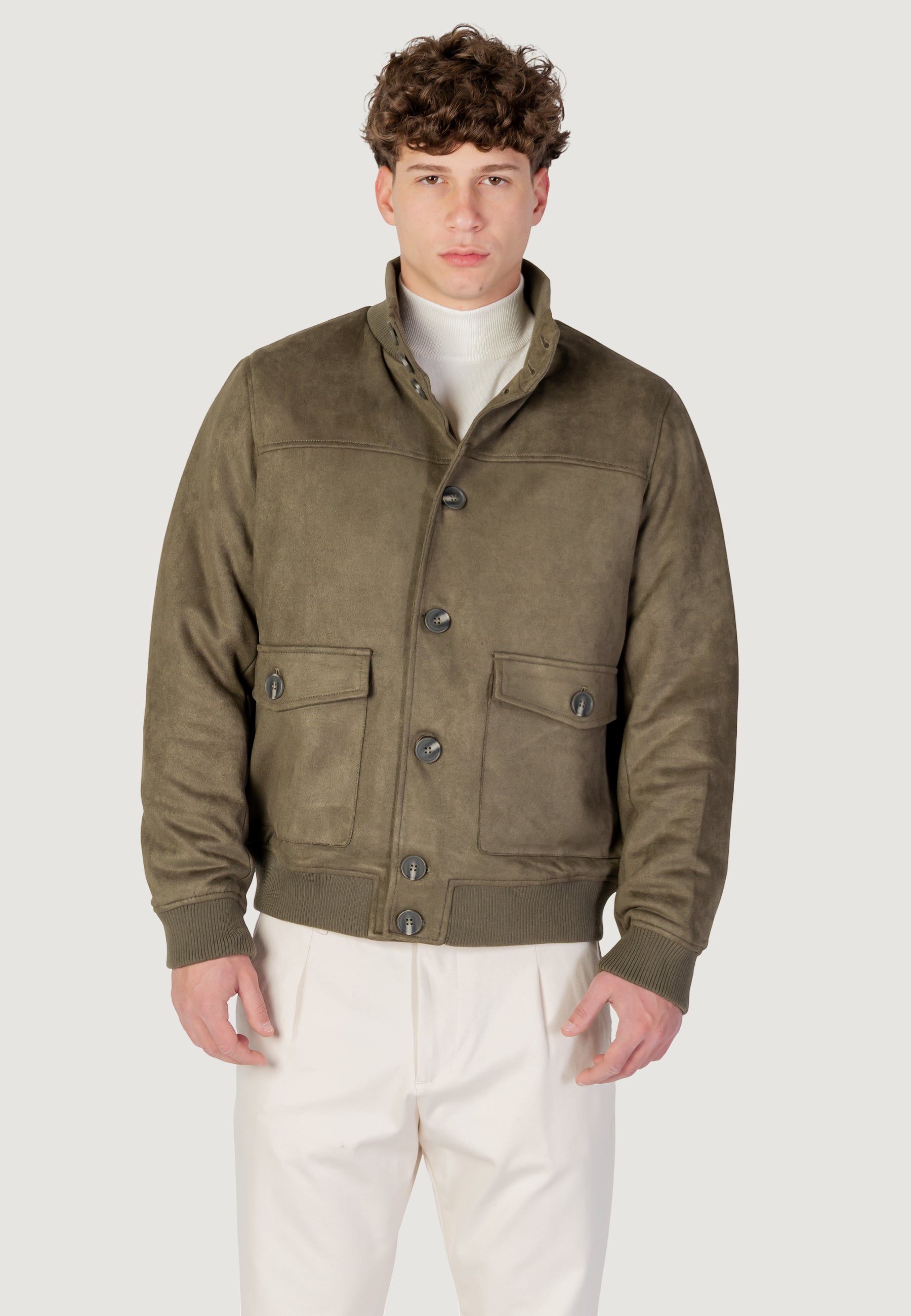 Jacket YOS GIUBBINO SUEDE