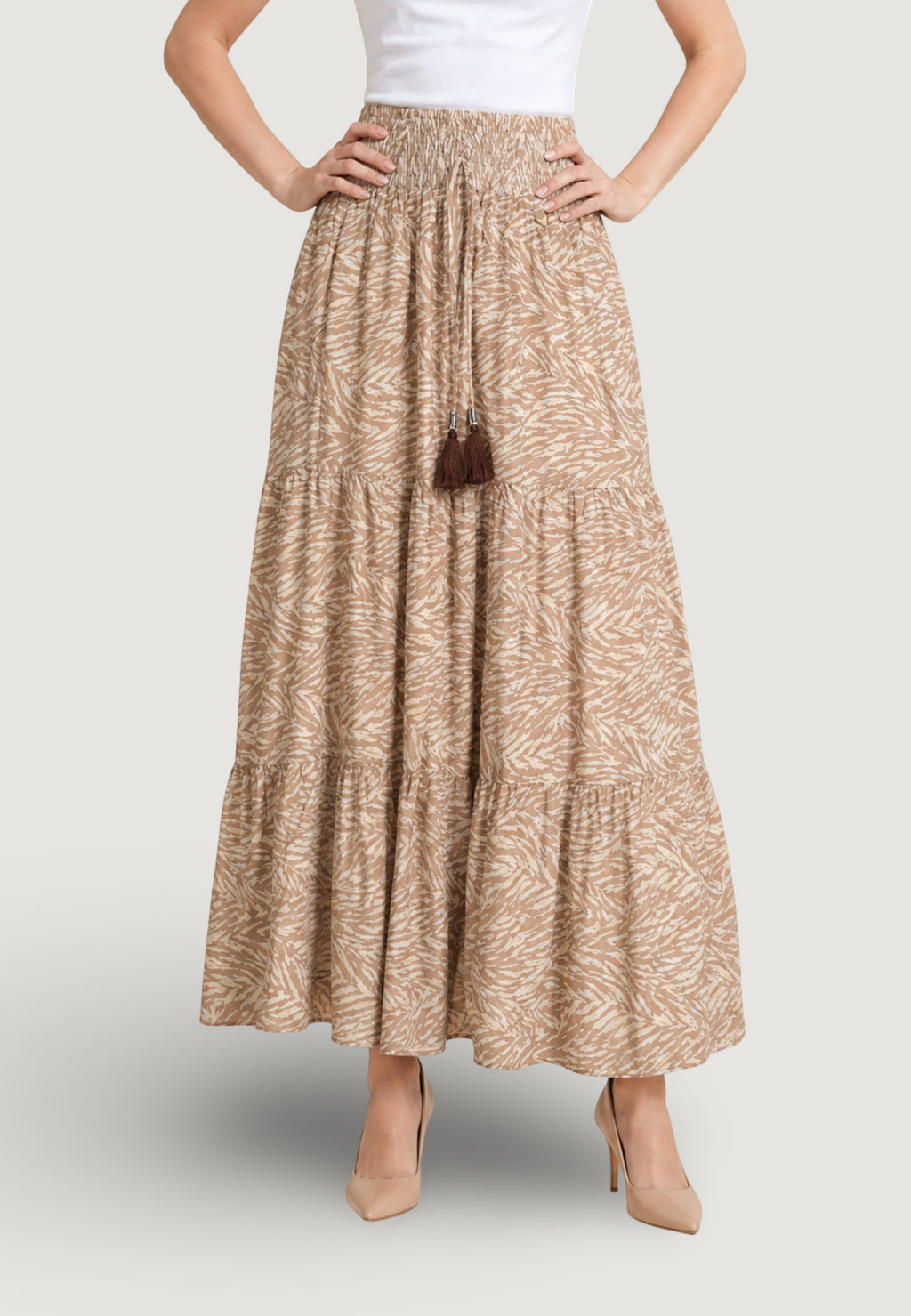Skirt Ayfee GONNA BALZE ELASTICO IN VITA
