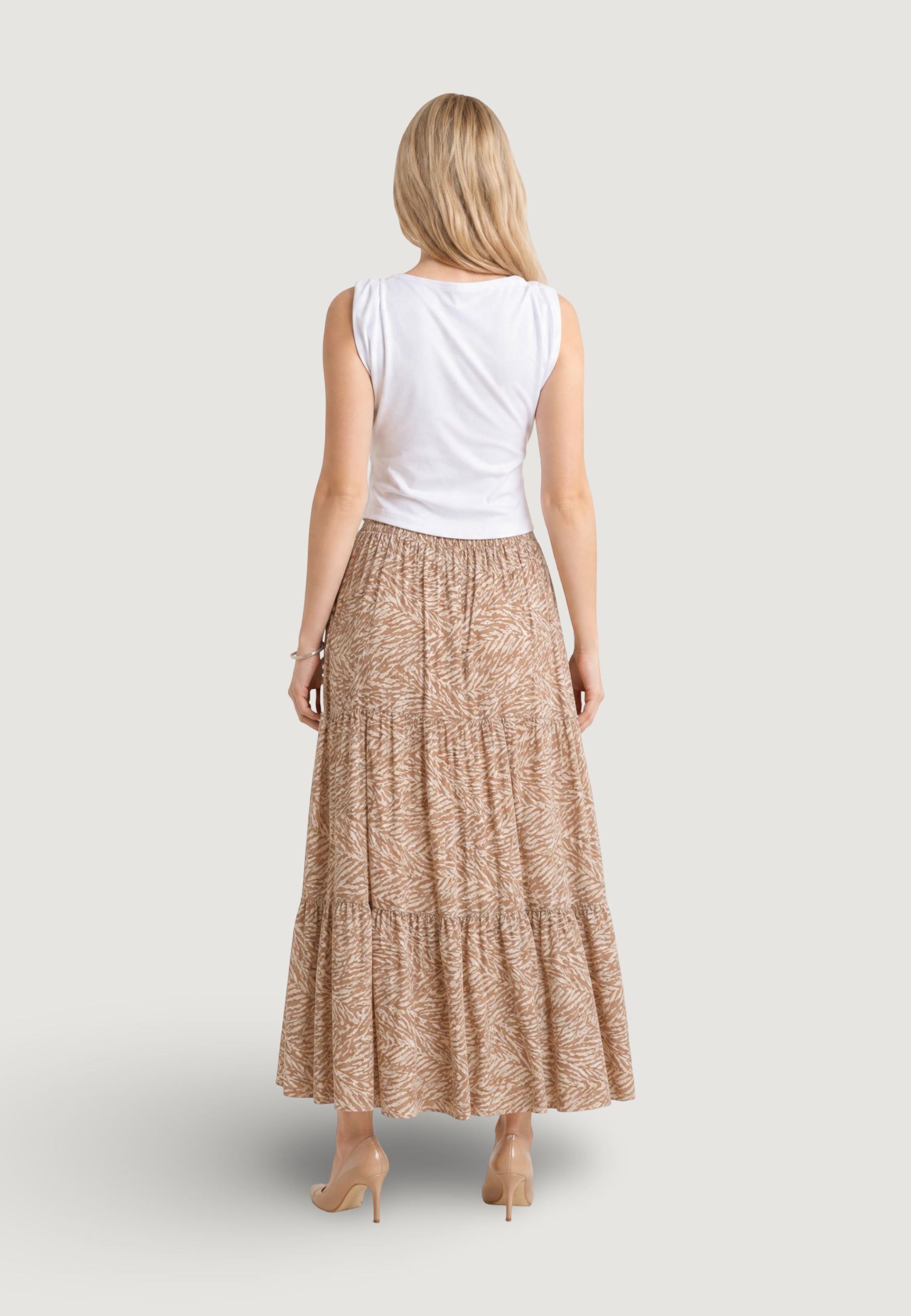 Skirt Ayfee GONNA BALZE ELASTICO IN VITA