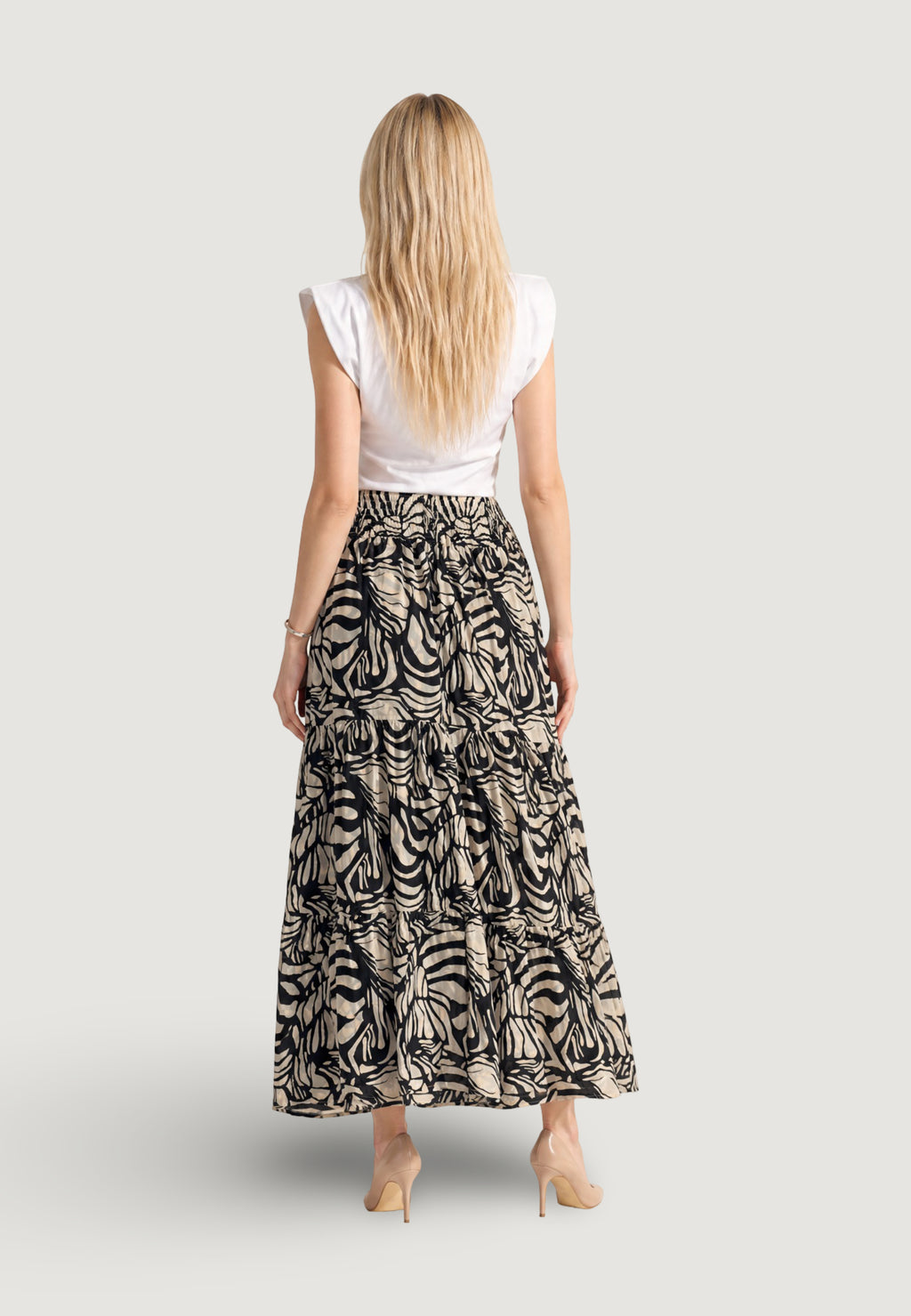 Skirt Ayfee GONNA BALZE ELASTICO IN VITA