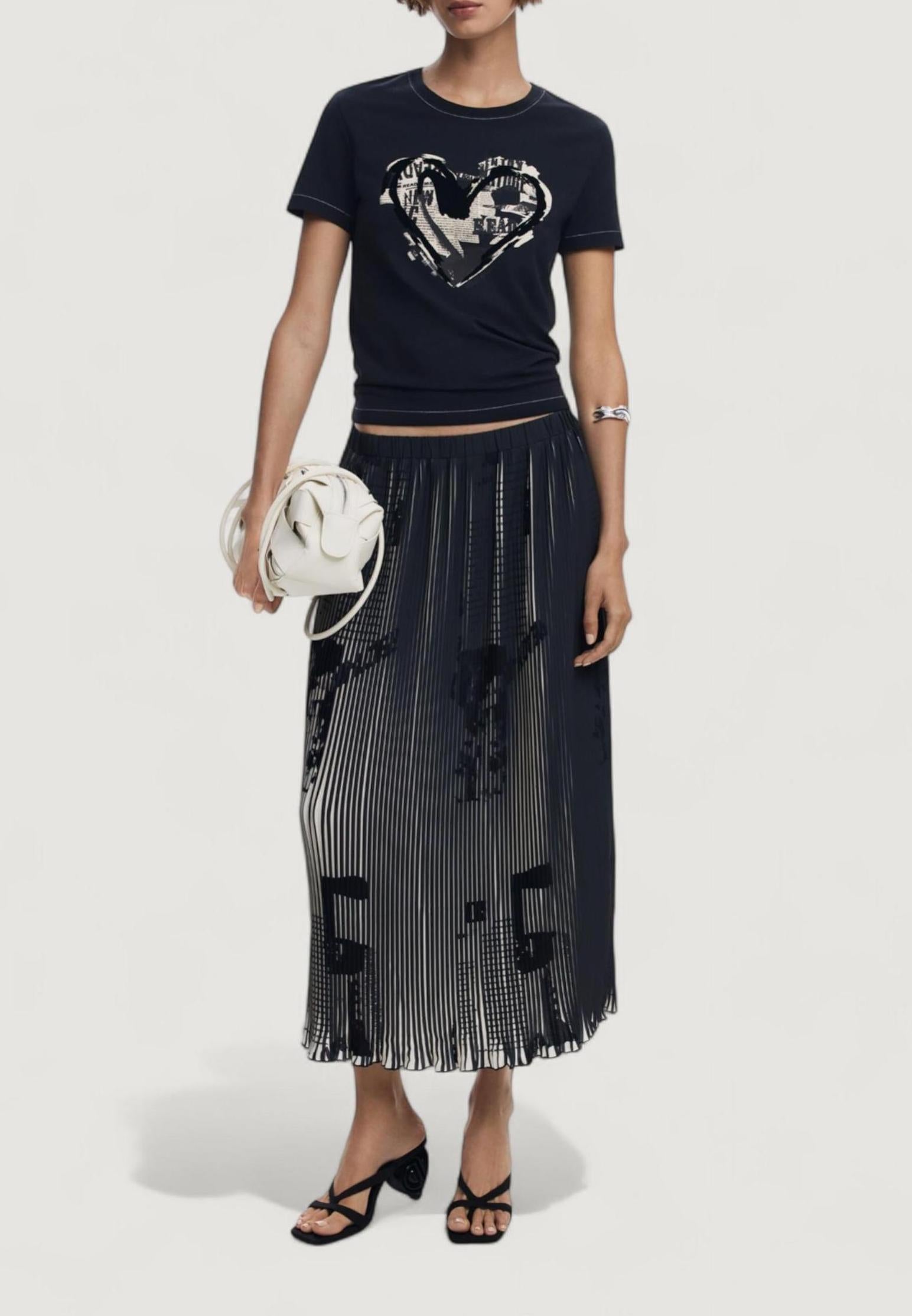 Skirt Desigual FAL_NEWSPAPERS