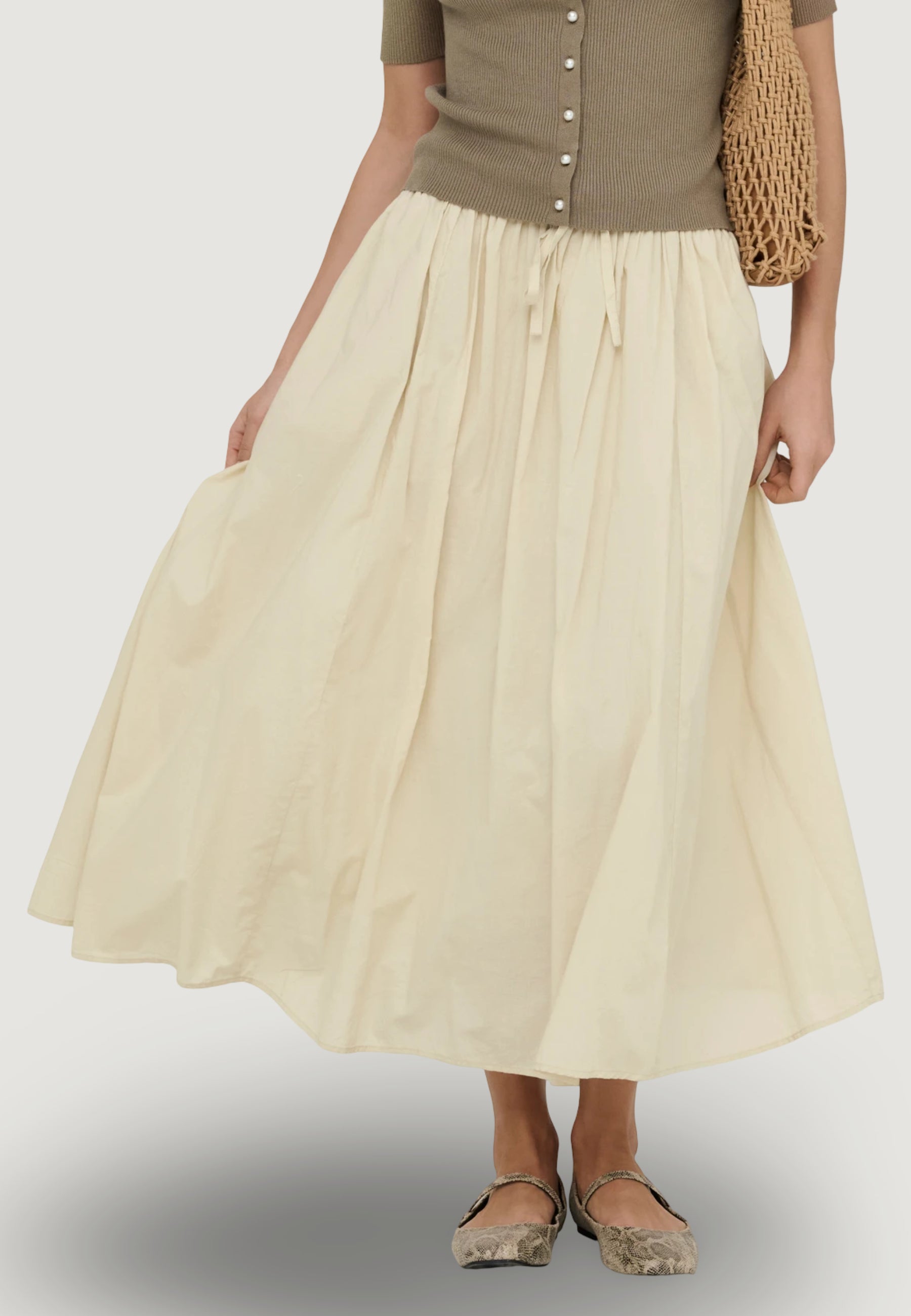 Skirt Jacqueline de Yong Jdydiego Hw Maxi Skirt Wvn