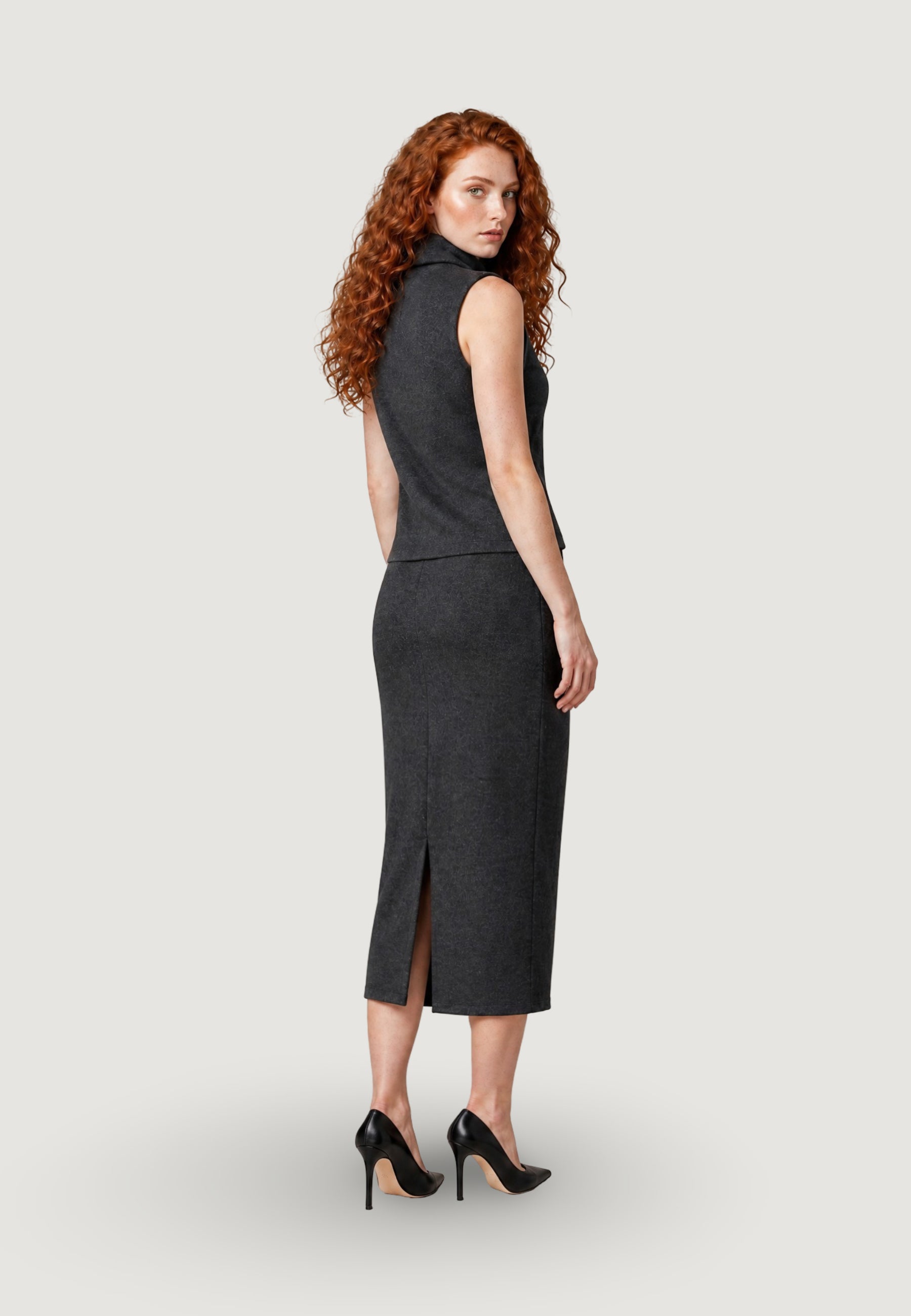 Gonna lunga Jacqueline de Yong HERO LIFE PENCIL SKIRT JRS