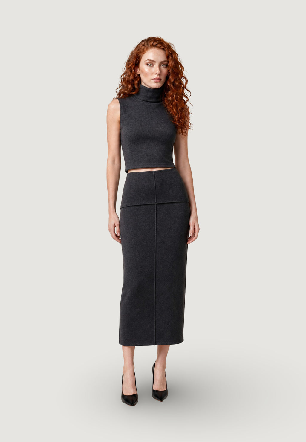 Gonna lunga Jacqueline de Yong HERO LIFE PENCIL SKIRT JRS