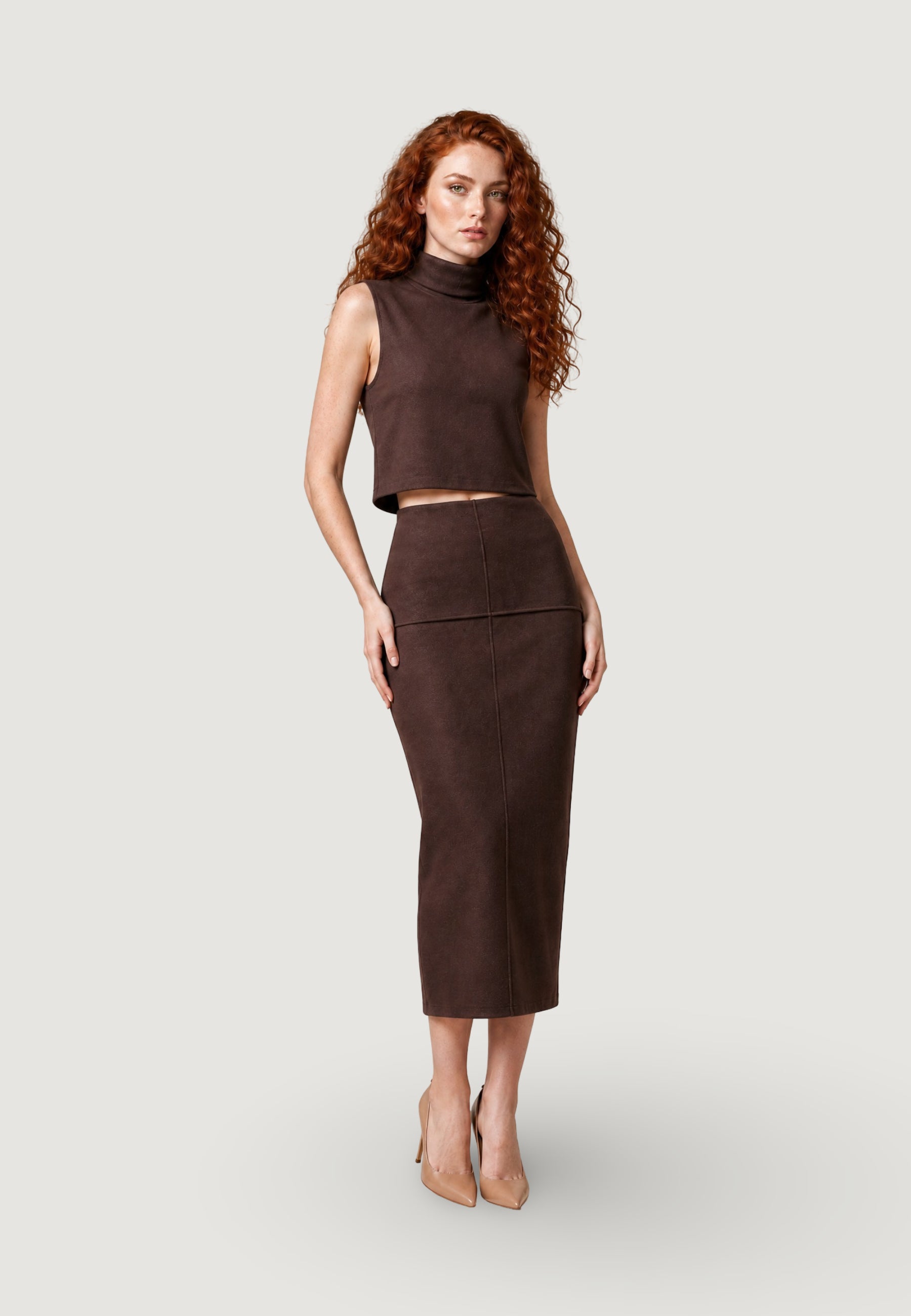 Gonna lunga Jacqueline de Yong HERO LIFE PENCIL SKIRT JRS