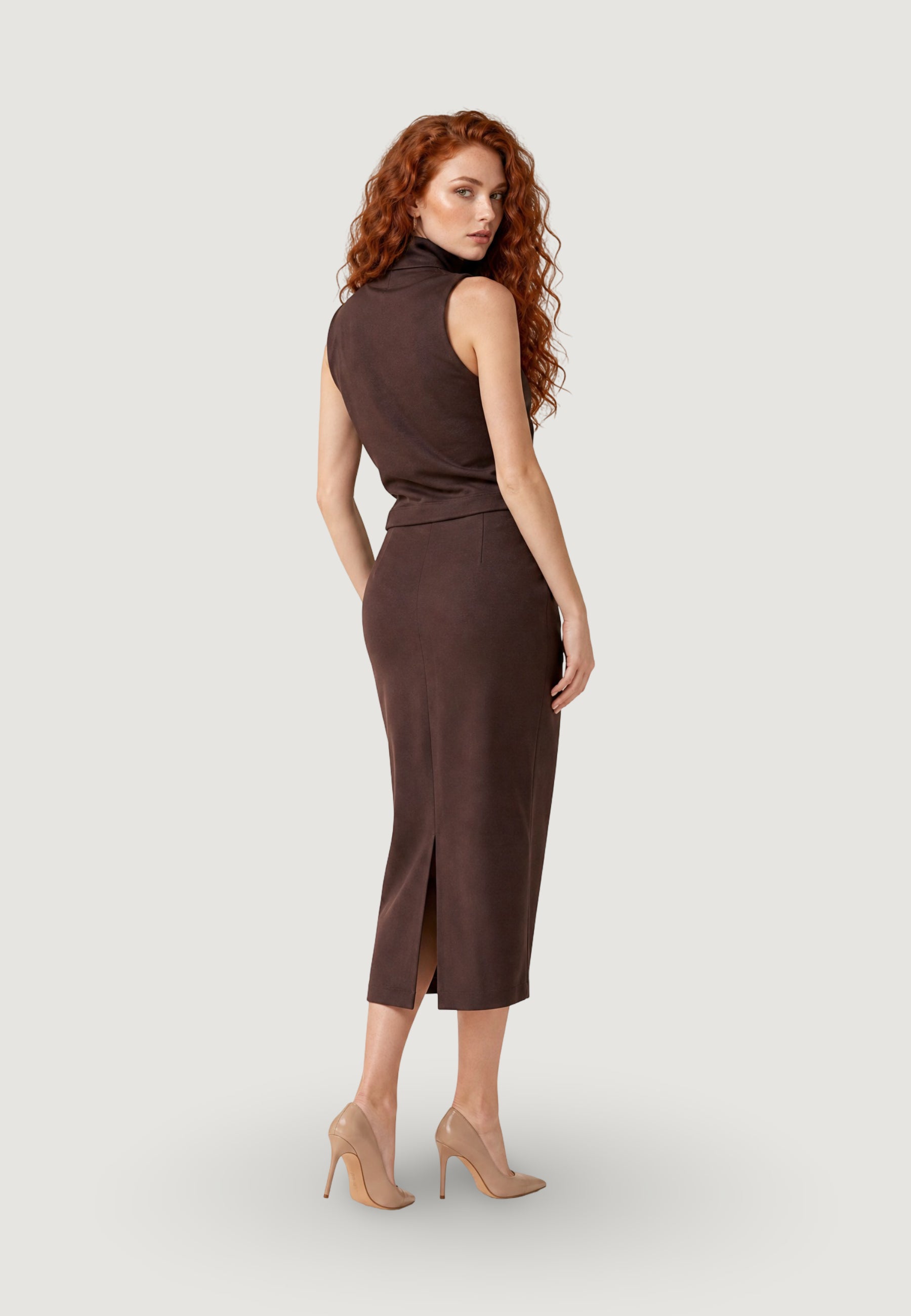 Gonna lunga Jacqueline de Yong HERO LIFE PENCIL SKIRT JRS