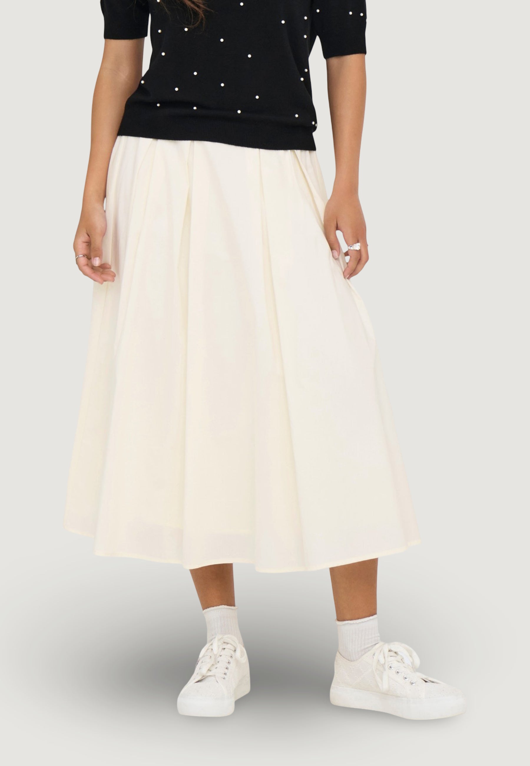 Gonna lunga Only Onlmaila Long Pleat Skirt Ox Wvn
