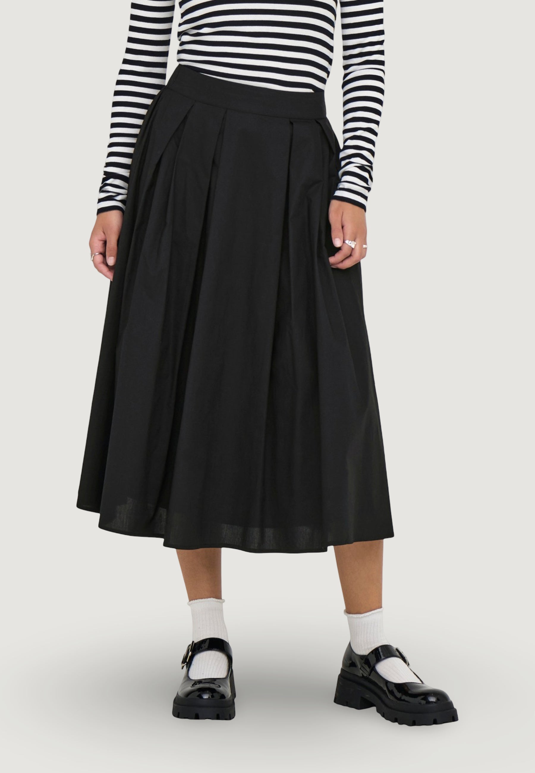 Gonna lunga Only Onlmaila Long Pleat Skirt Ox Wvn