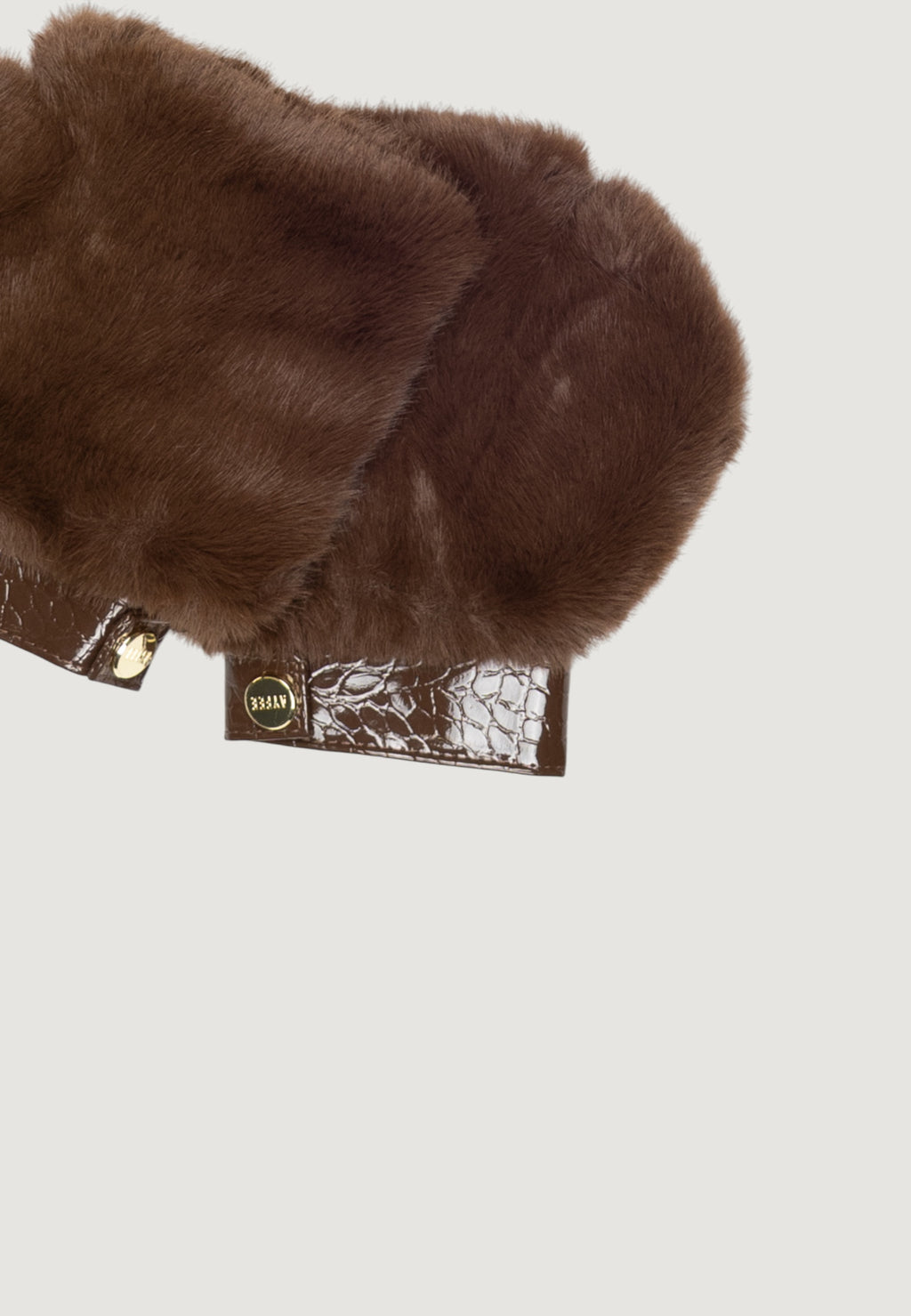 Gloves AYFEE MANICOTTI FAKE FUR