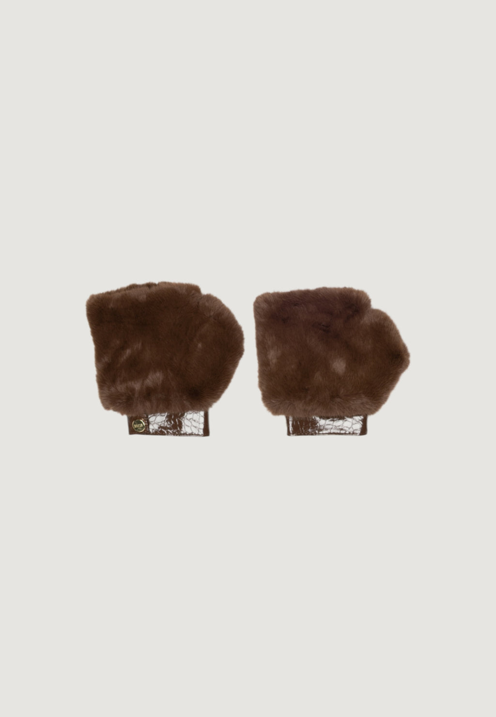 Gloves AYFEE MANICOTTI FAKE FUR