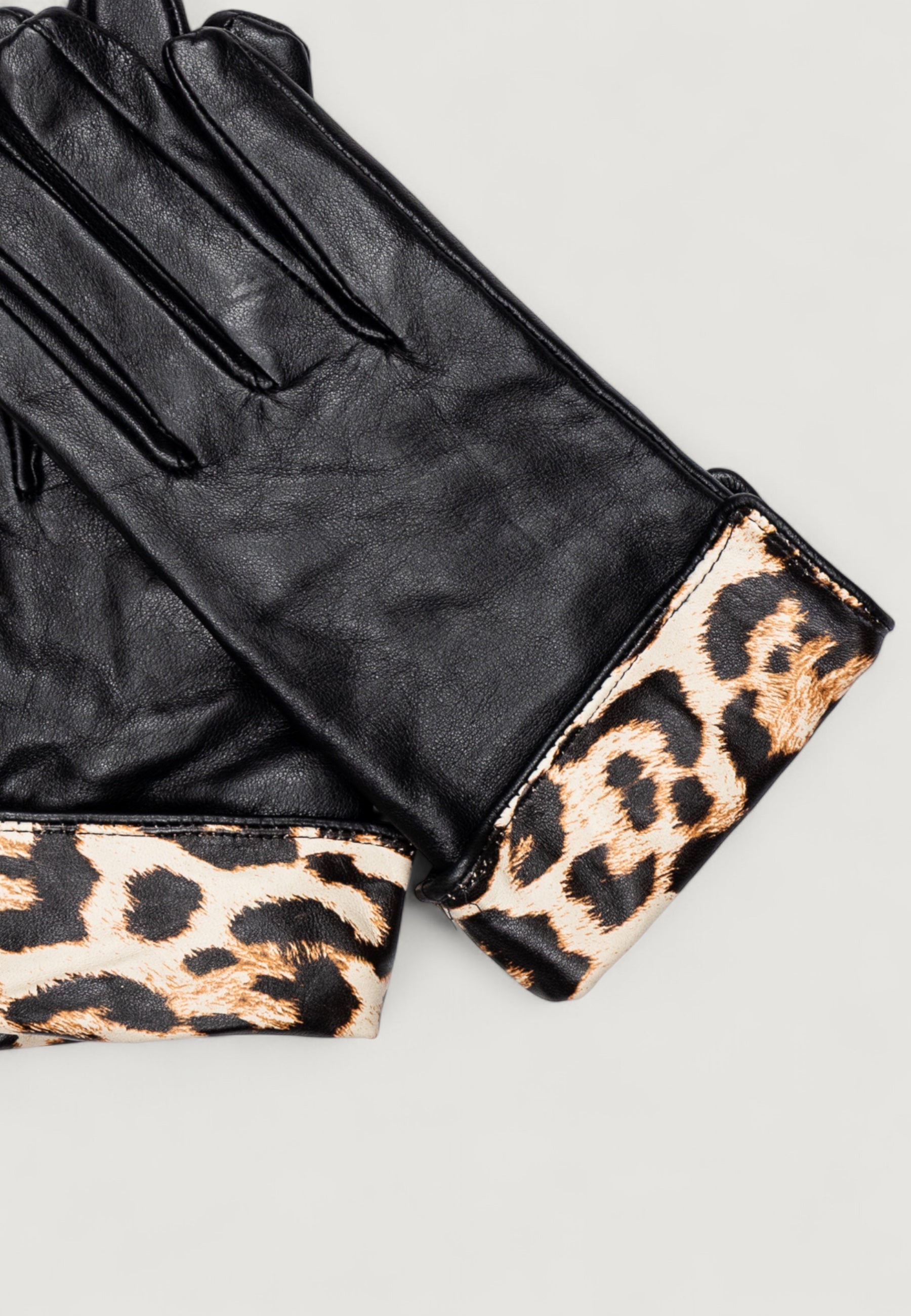 Guanti Pieces Pcjeora Smart Leather Gloves