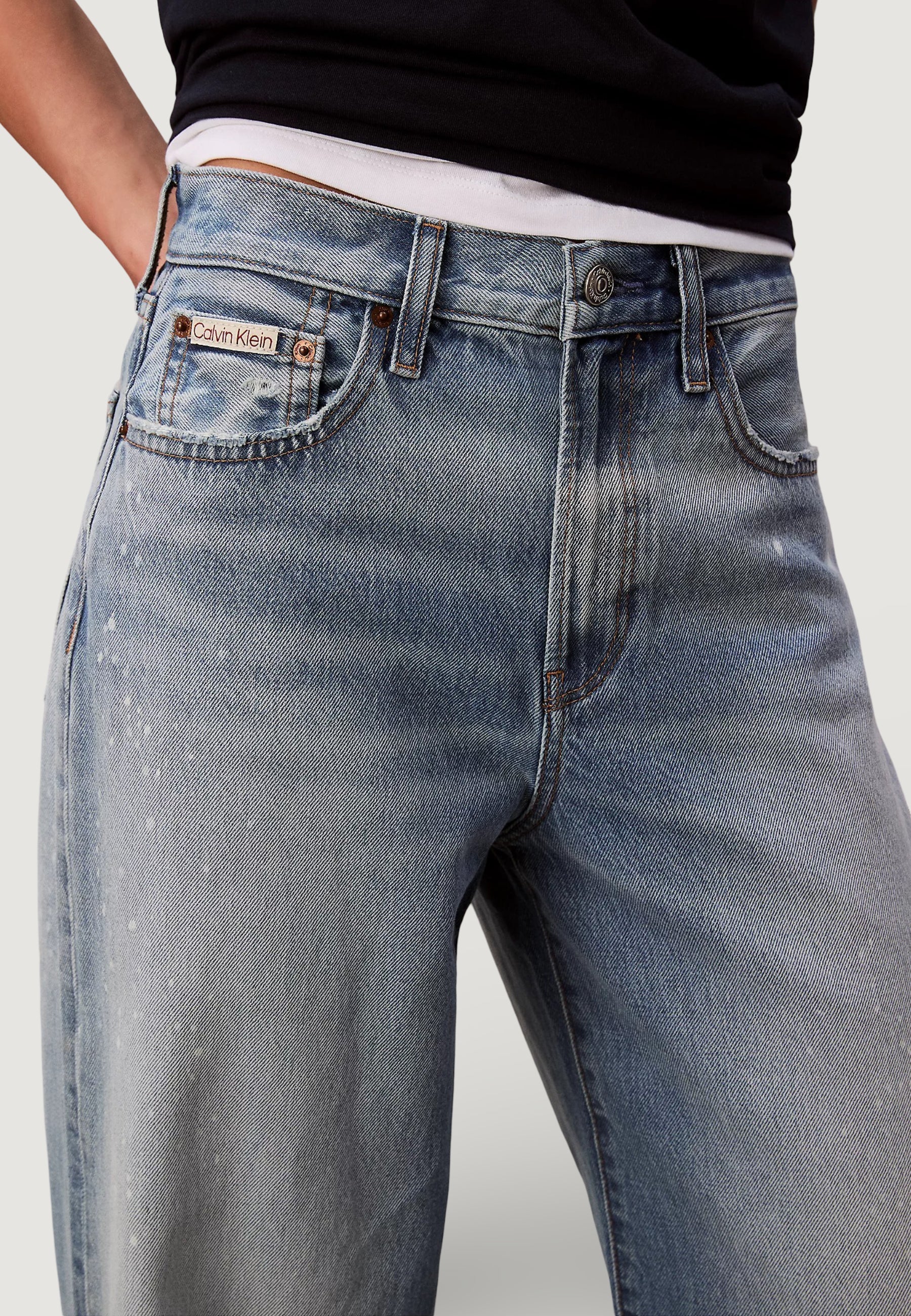 Jeans bootcut Calvin Klein Jeans THE WIDE LEG RAINY B