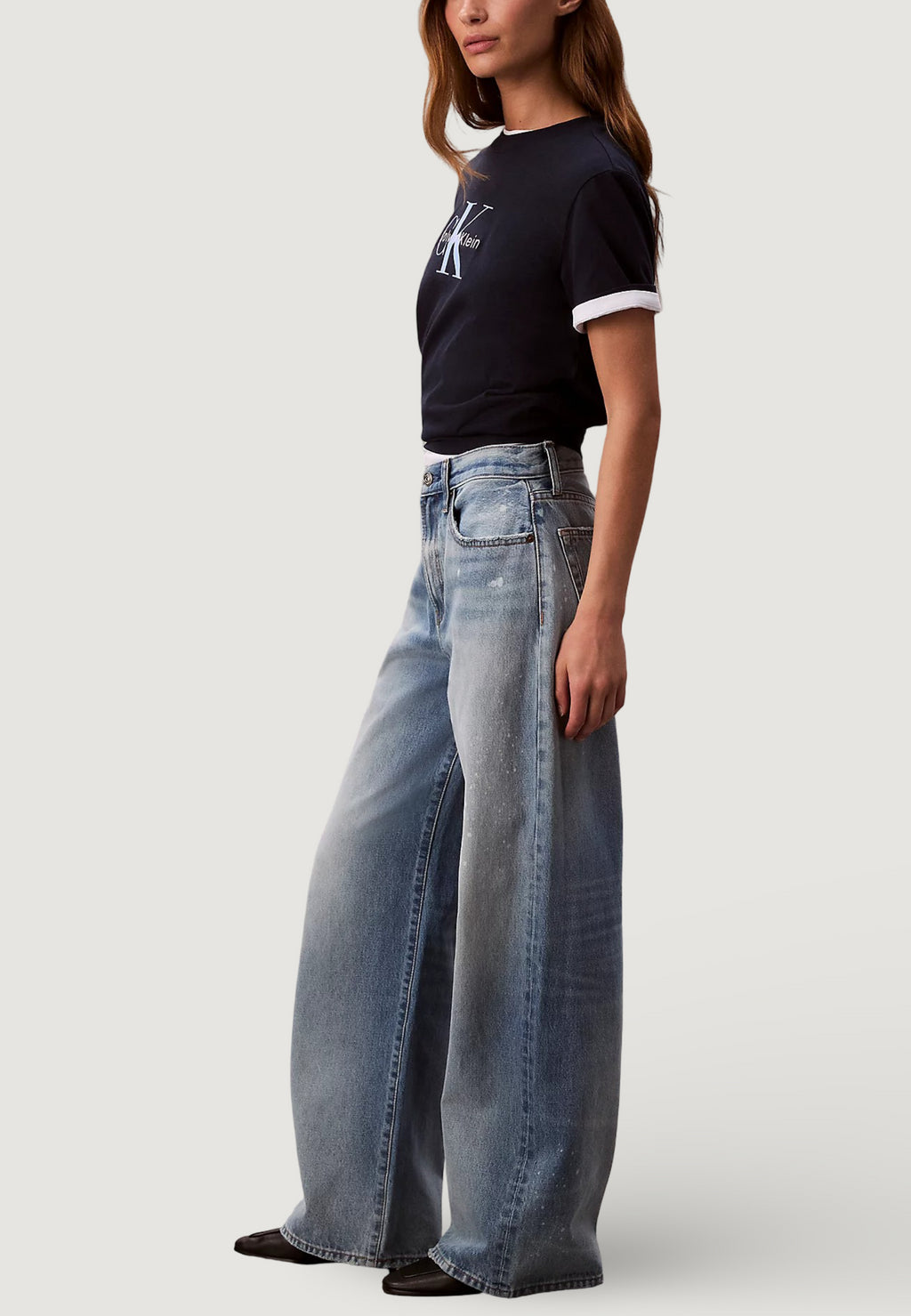 Jeans bootcut Calvin Klein Jeans THE WIDE LEG RAINY B